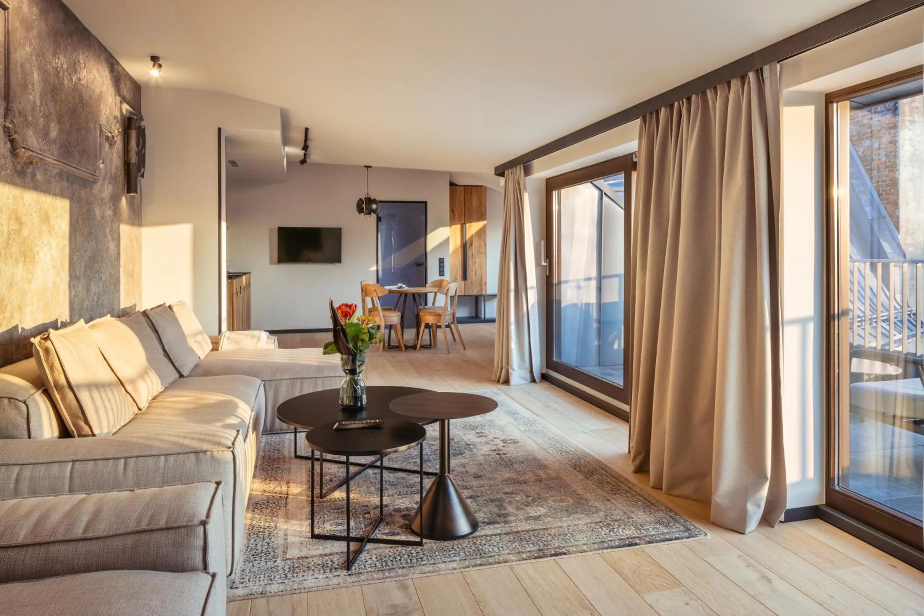 Living room in Nomadic Urban Premium Suites