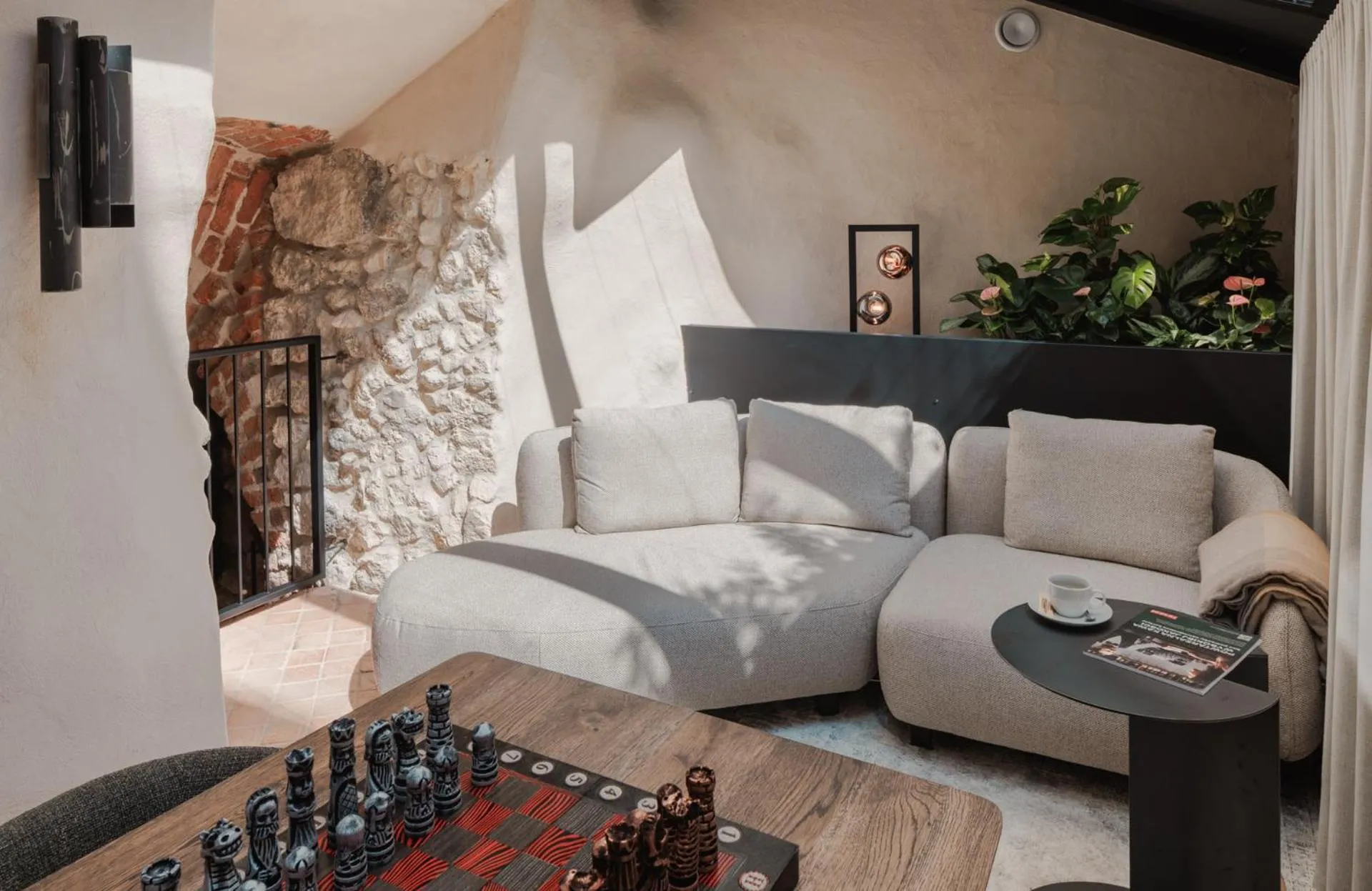 Seating area in Nomadic Urban Premium Suites