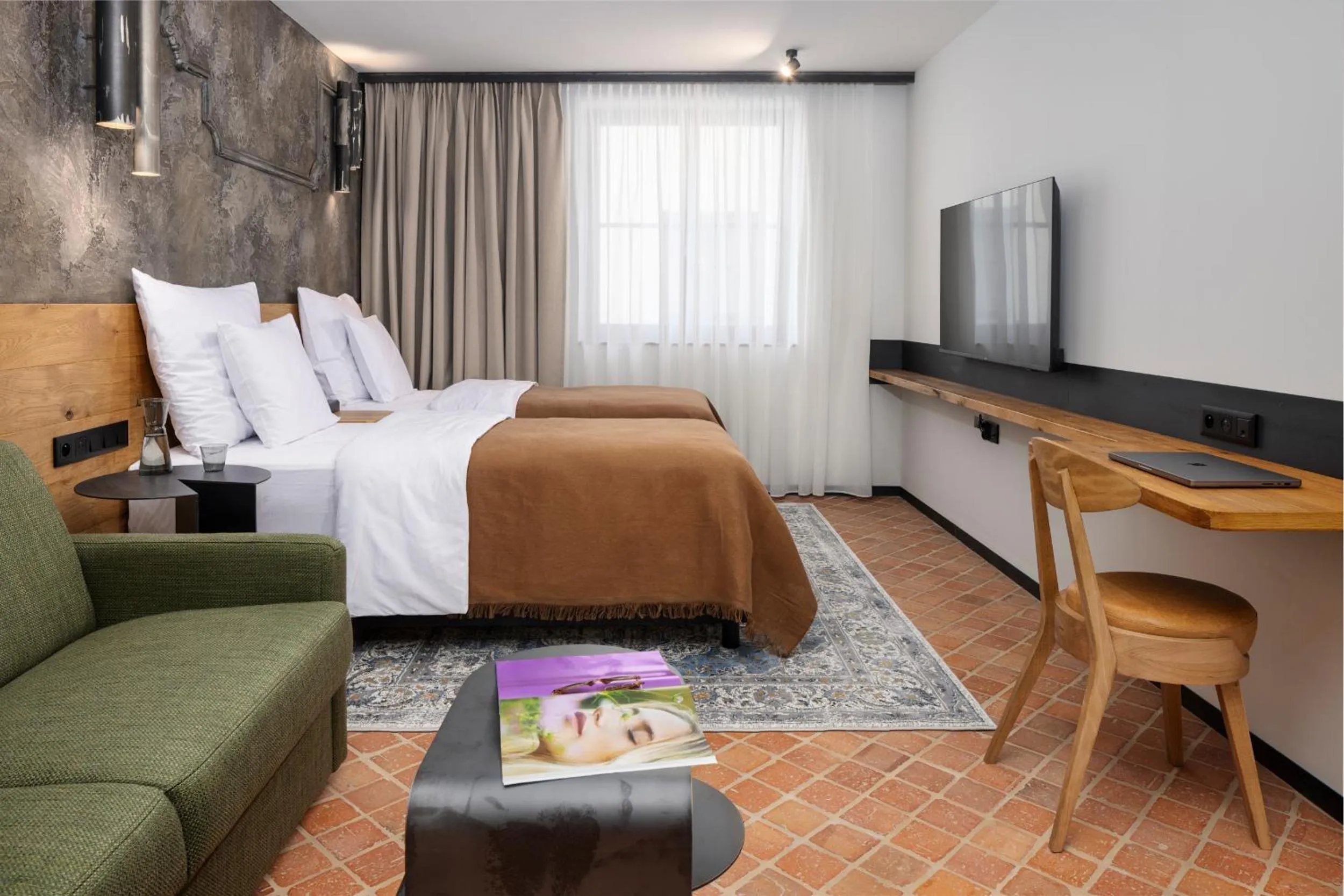 Bed in Nomadic Urban Premium Suites