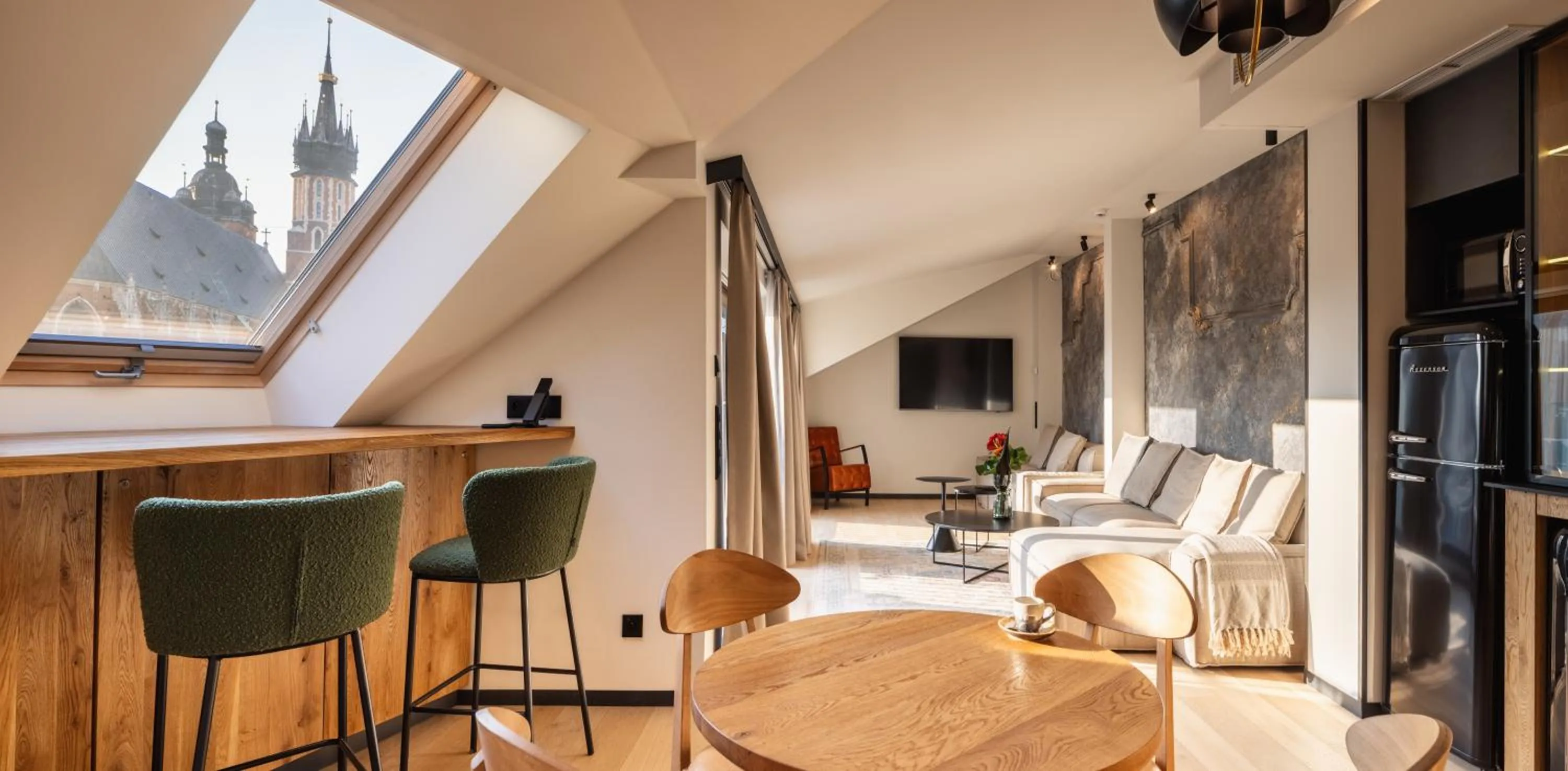 Kitchen or kitchenette in Nomadic Urban Premium Suites