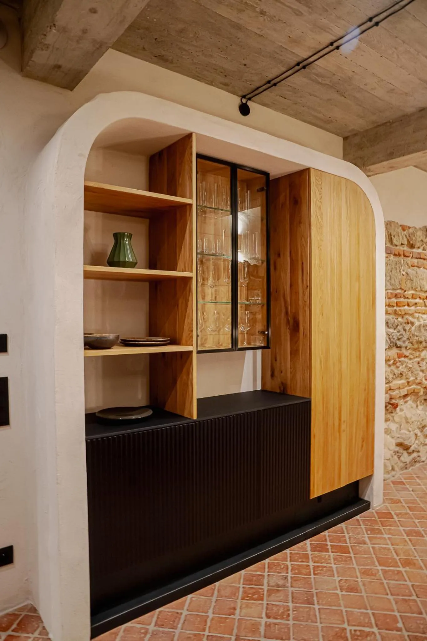 Kitchen or kitchenette in Nomadic Urban Premium Suites