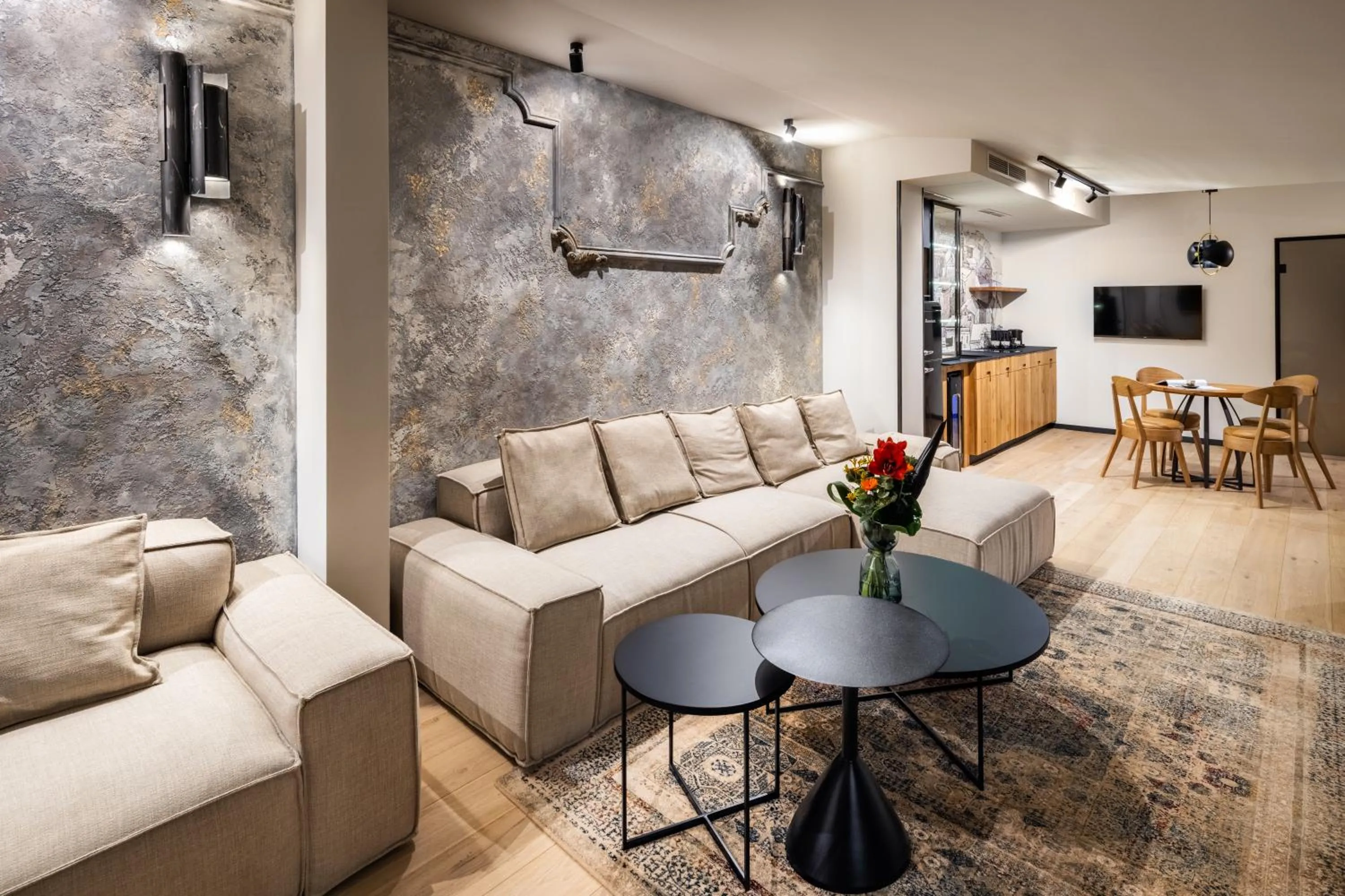 Living room in Nomadic Urban Premium Suites