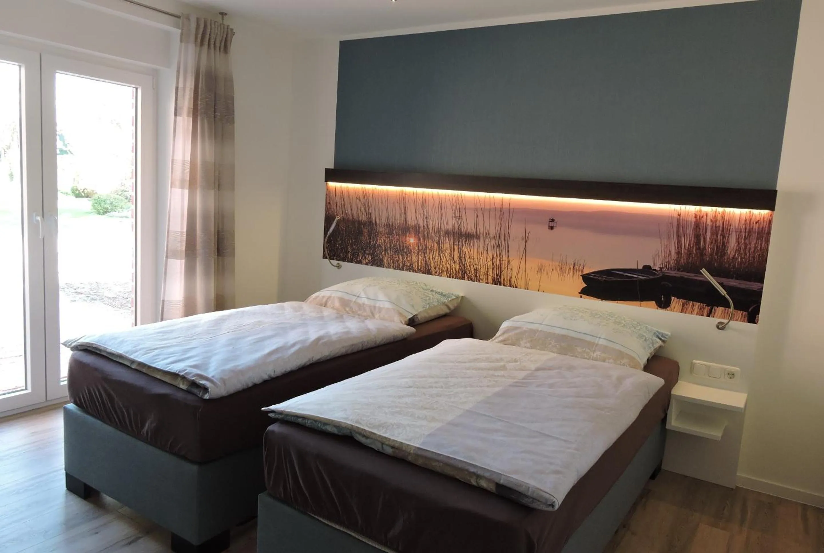 Bedroom, Bed in Apartment Am Anker