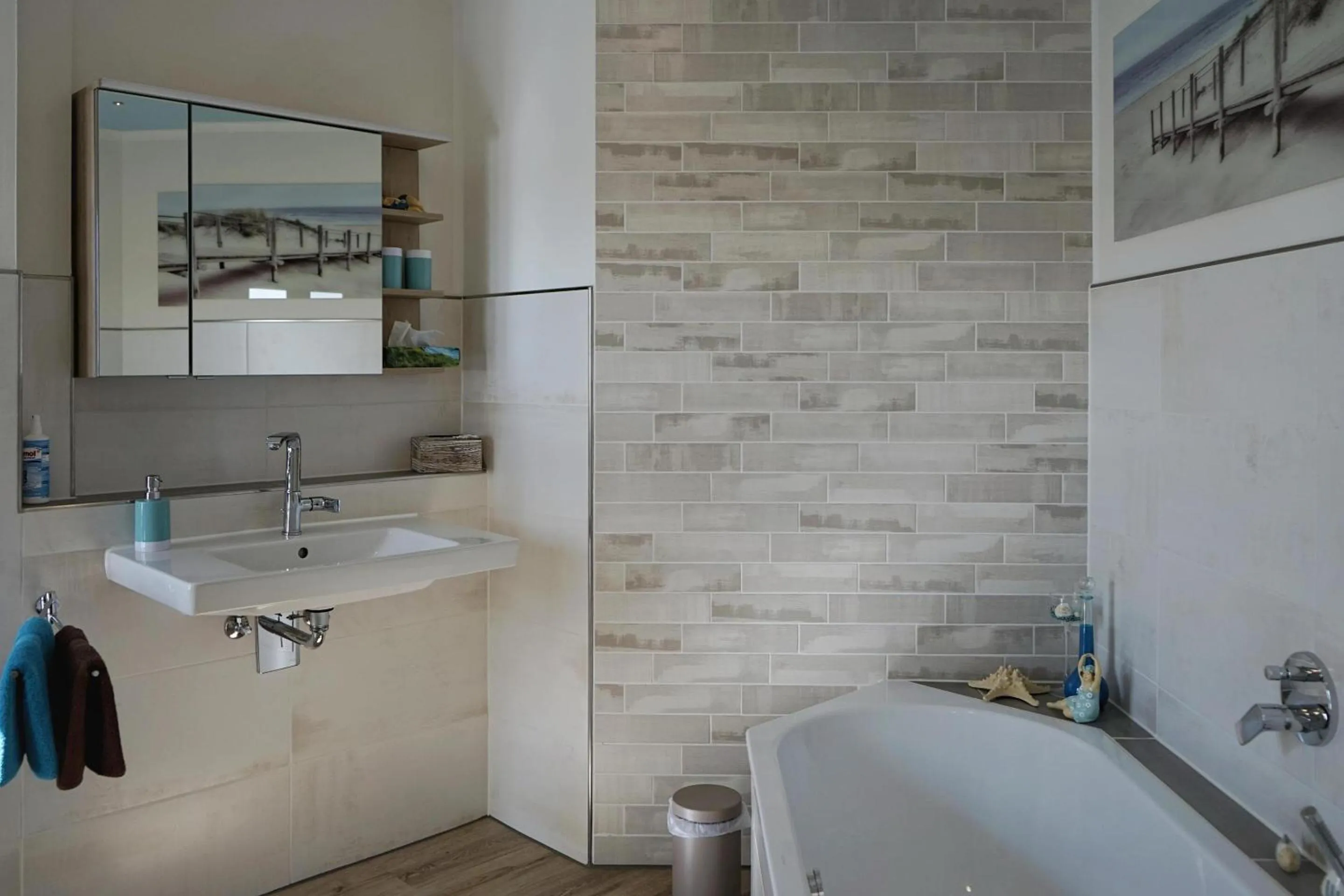 Bathroom in Apartment Am Anker