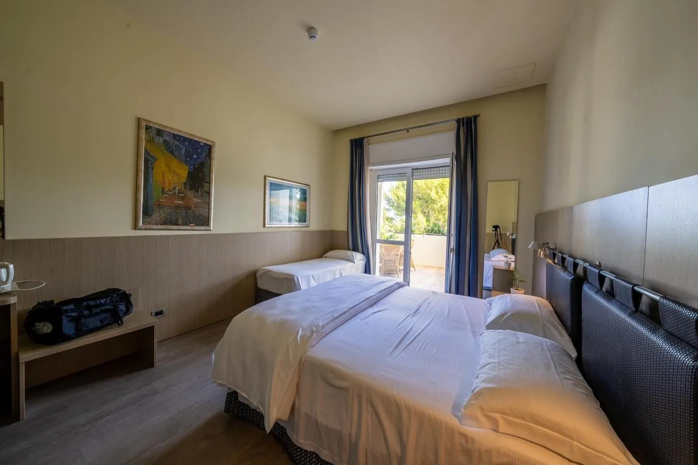 Bed in Il Tridente Hotel