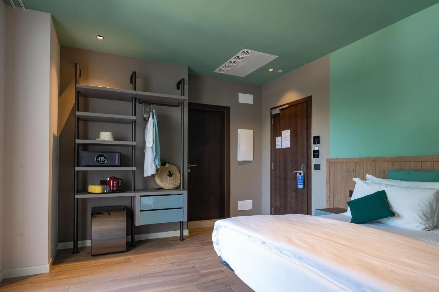 Bed in Il Tridente Hotel