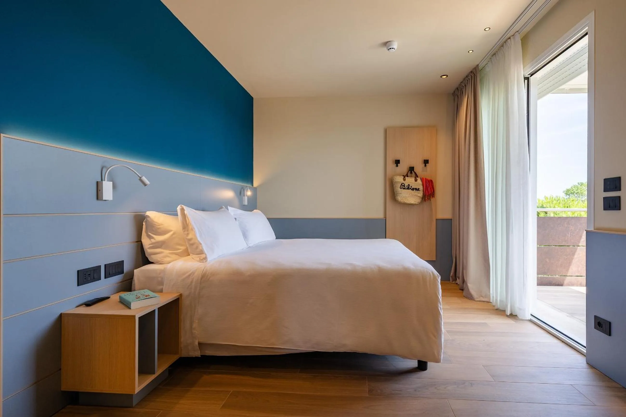 Bed in Il Tridente Hotel