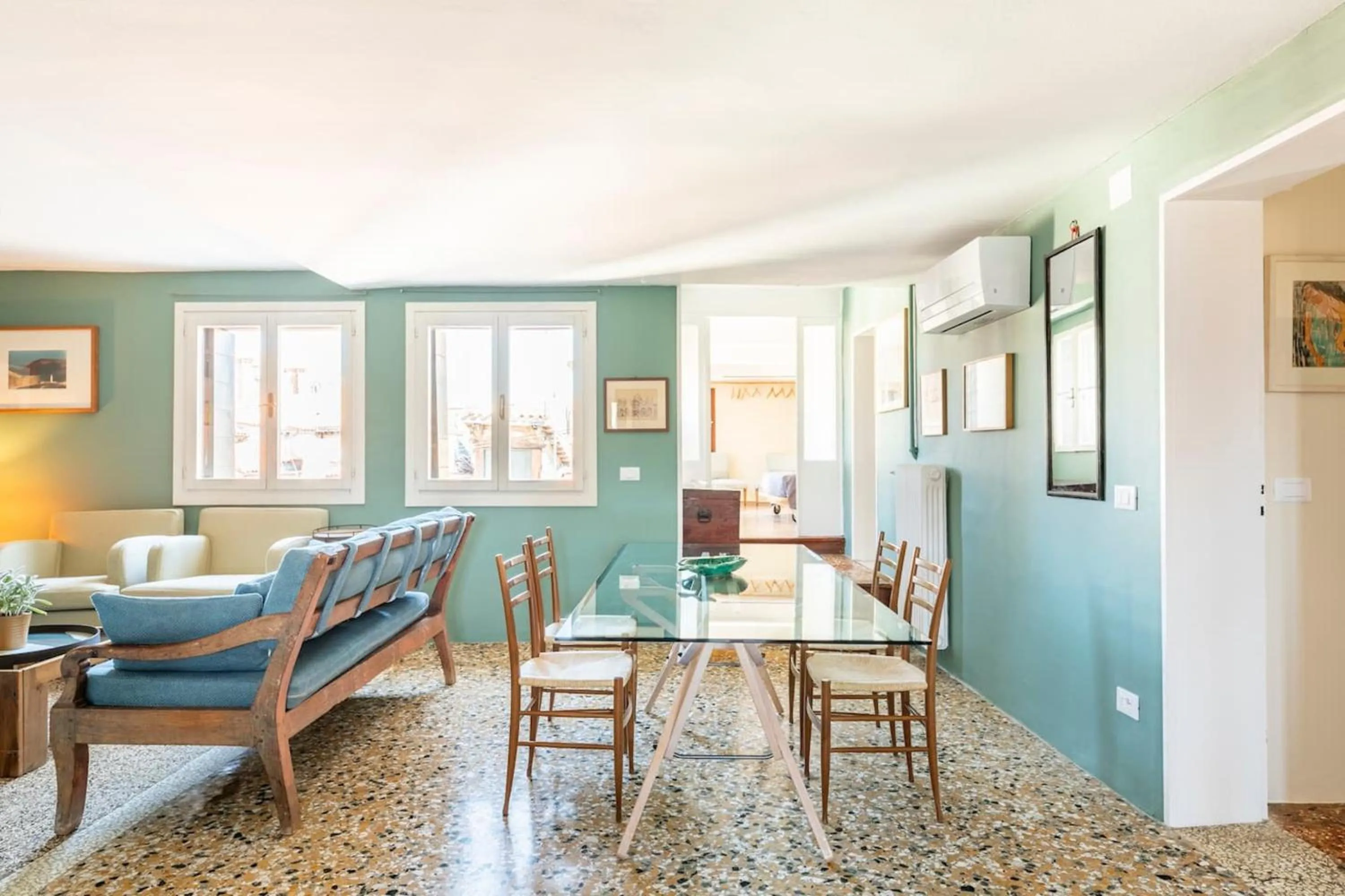 Living room in Cà Formosa