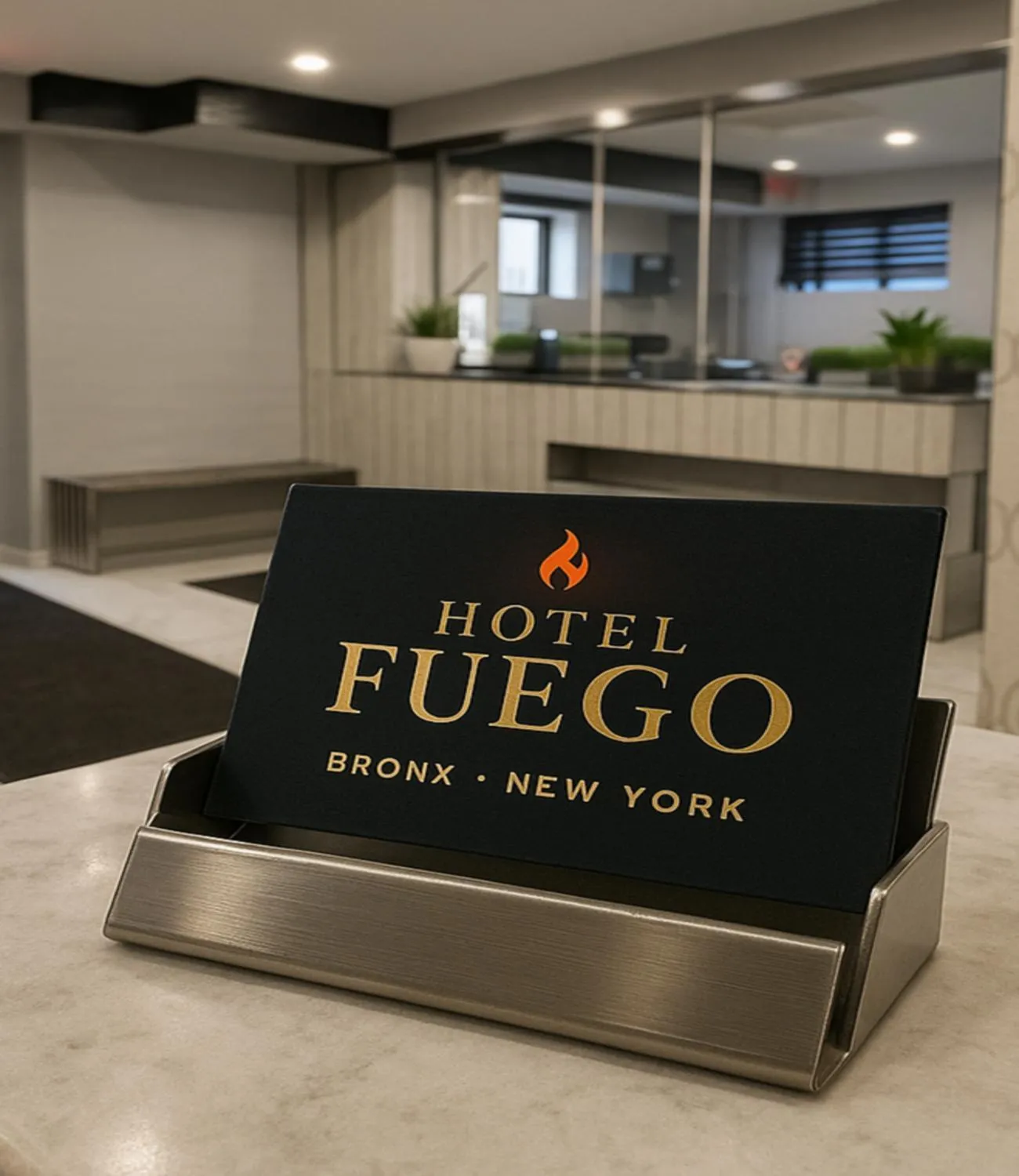 Property building in Hotel Fuego Bronx YANKEE STADIUM