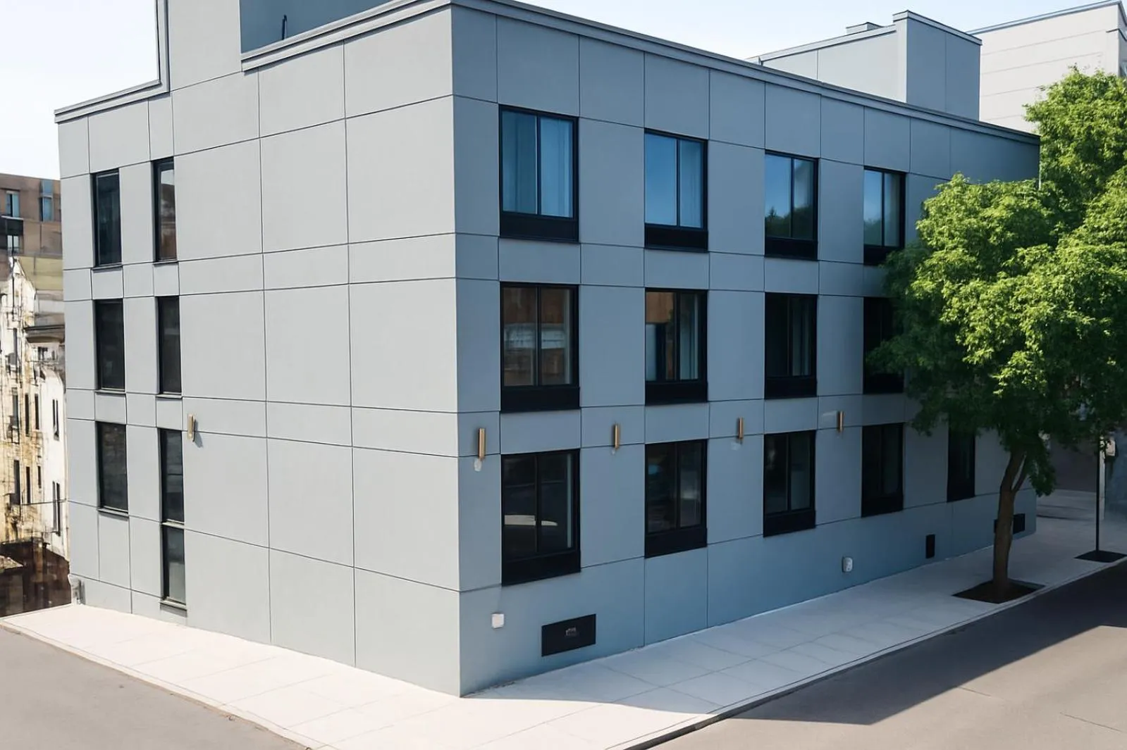 Property building in Hotel Fuego Bronx YANKEE STADIUM