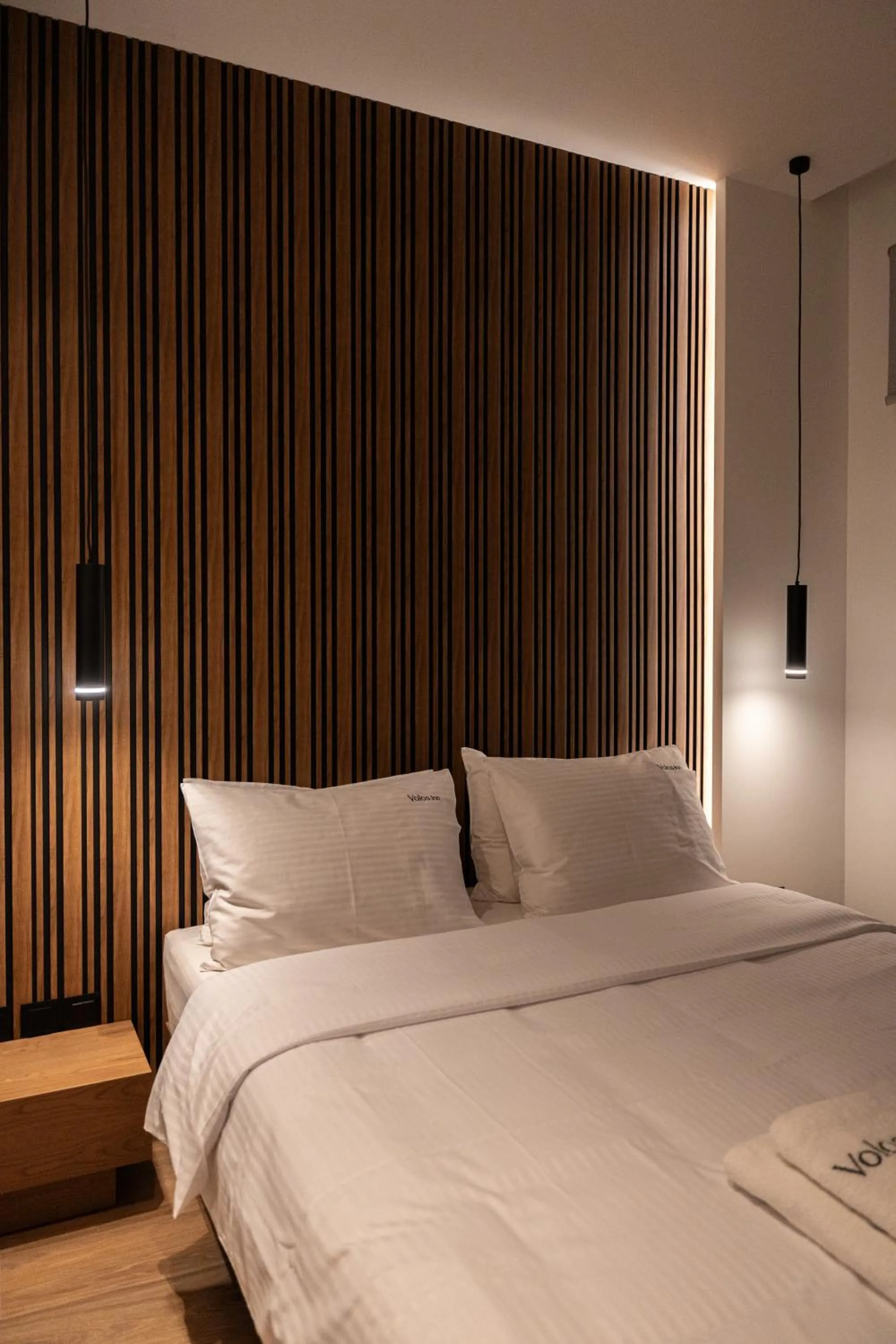 Bed in Volos Inn Hotel