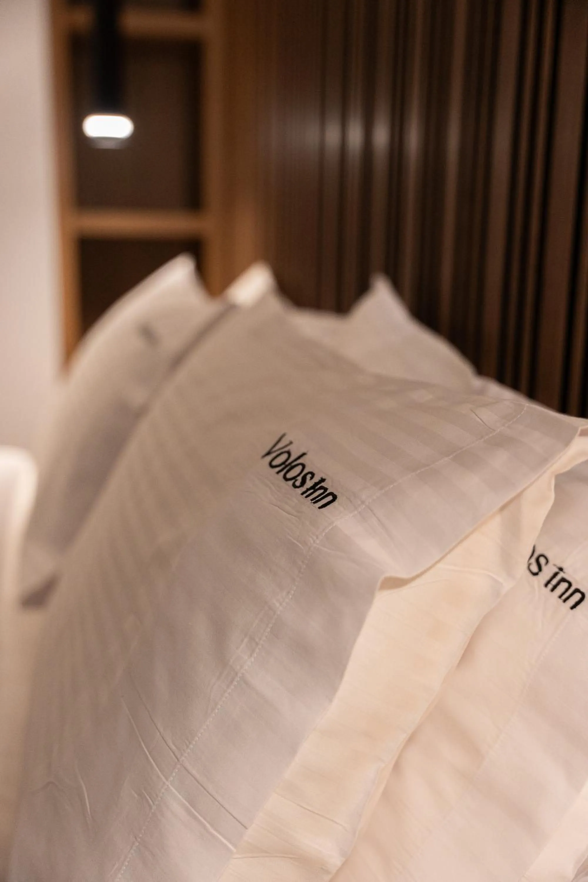 Bed in Volos Inn Hotel