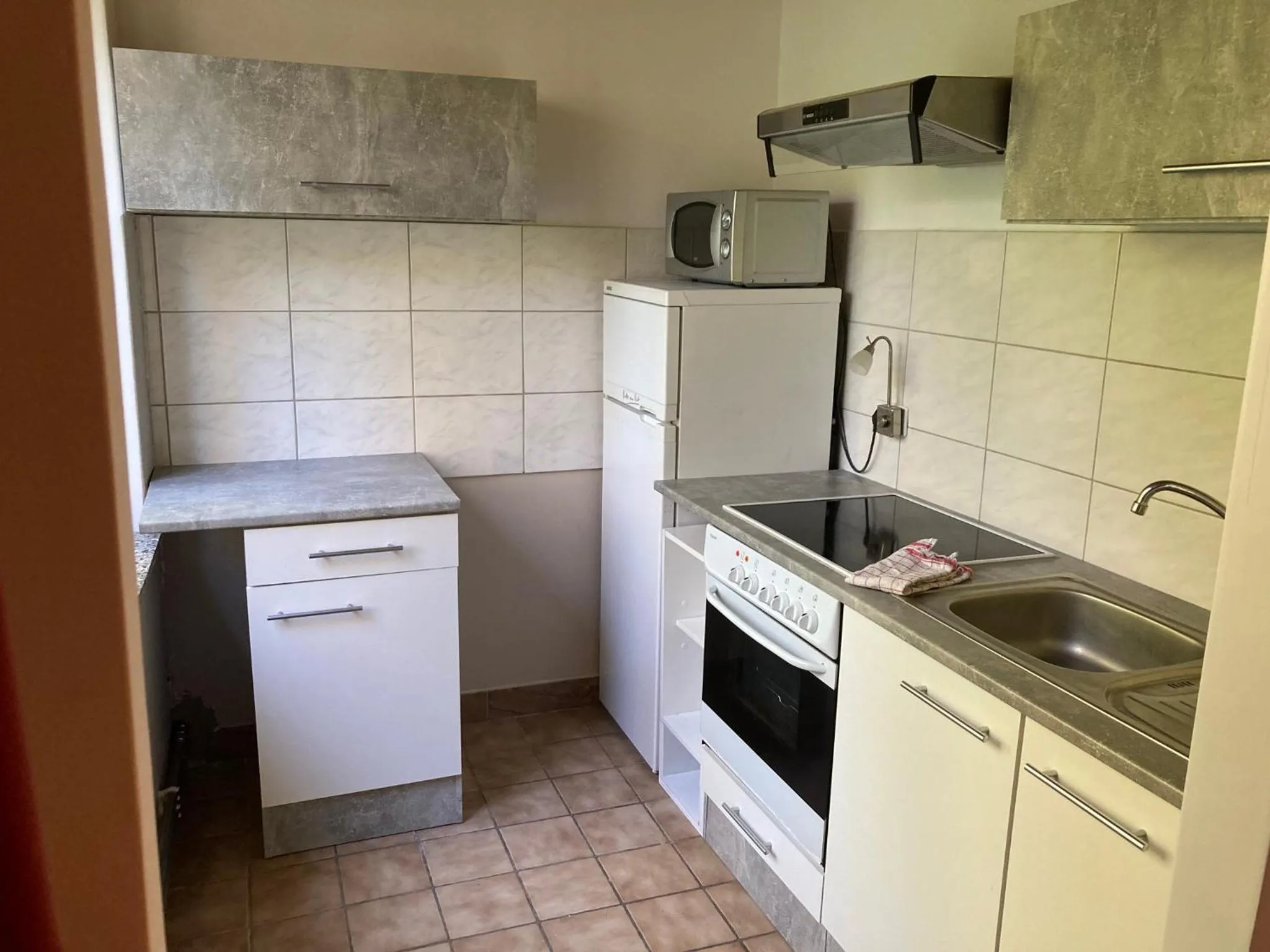 Kitchen or kitchenette in Schulungszentrum Töplitz
