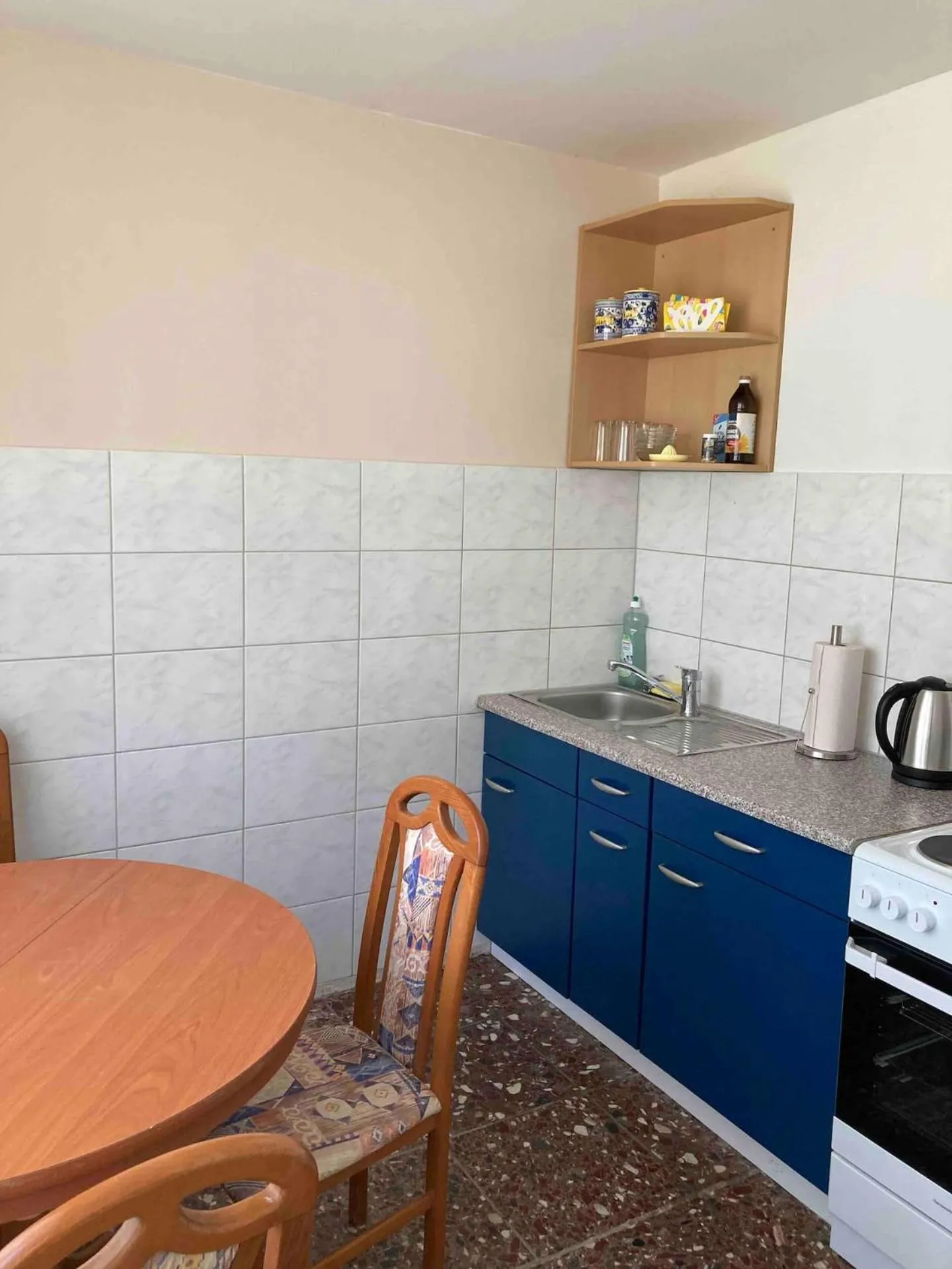 kitchen in Schulungszentrum Töplitz