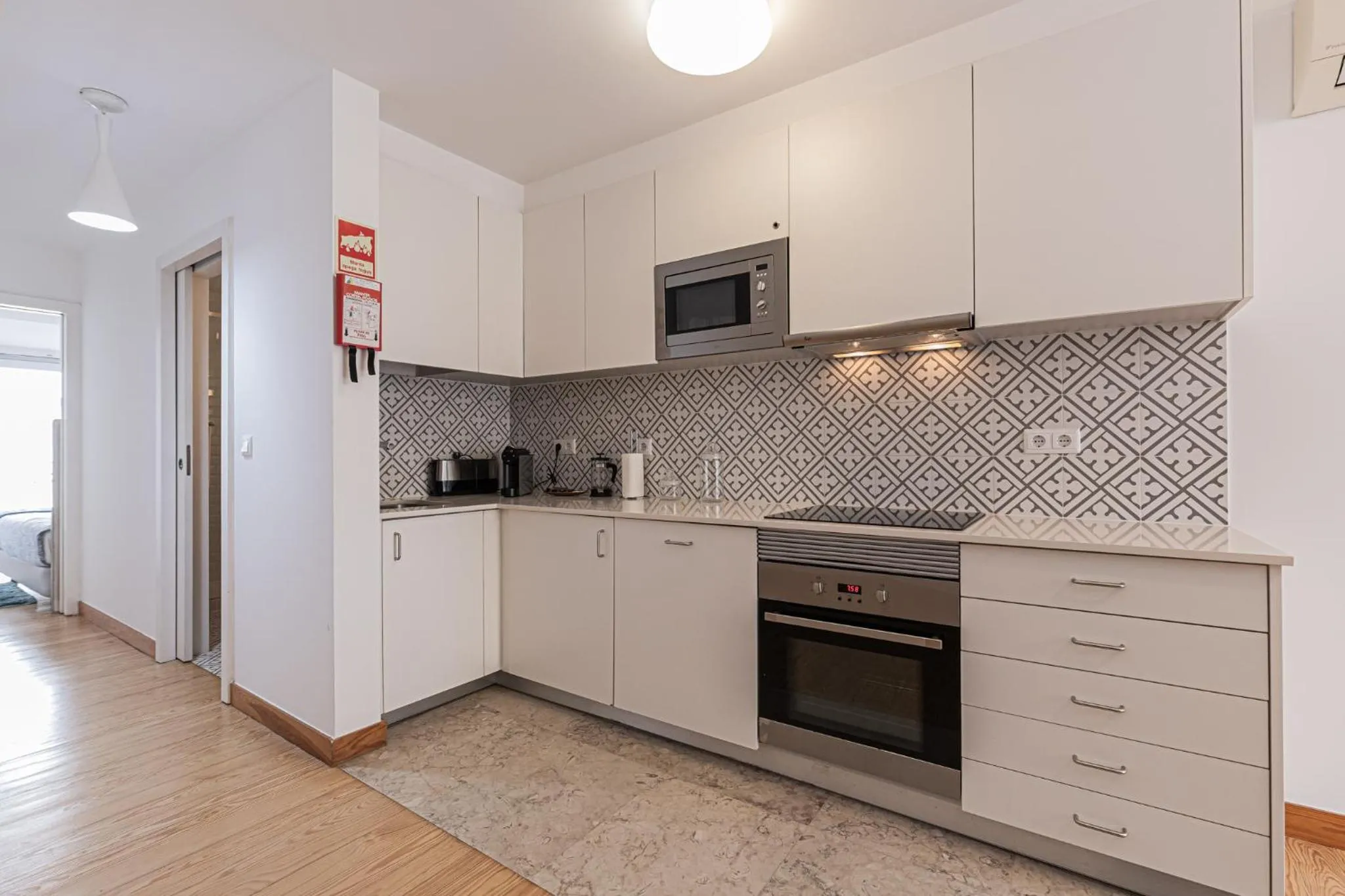 Kitchen or kitchenette in Barbadinhos Apartments in Lisbon Historic Neighborhood