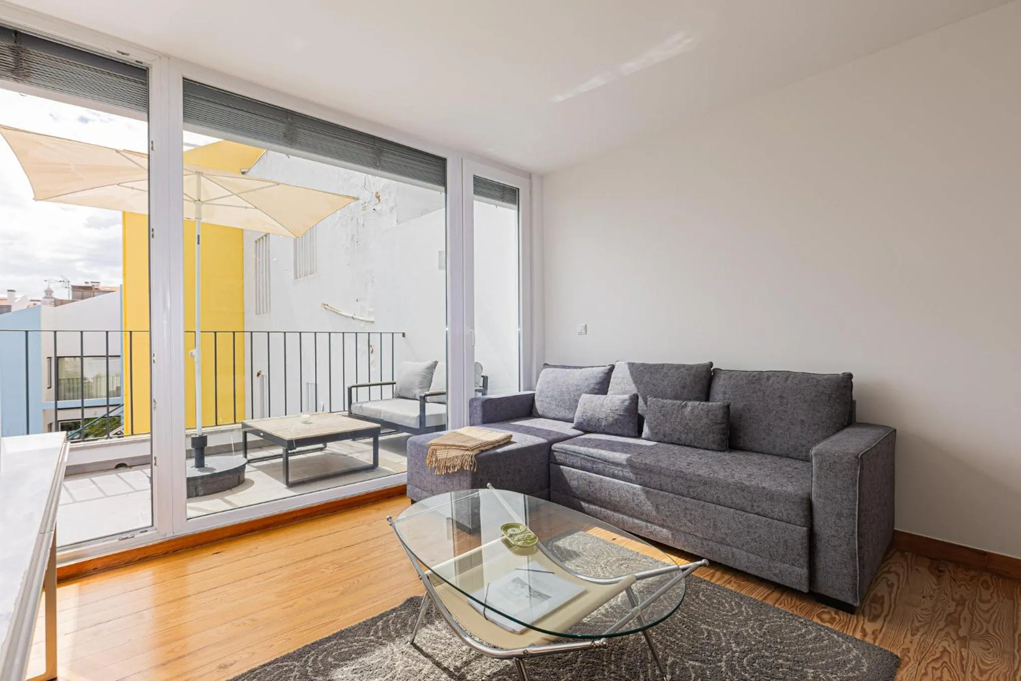 Living room in Barbadinhos Apartments in Lisbon Historic Neighborhood