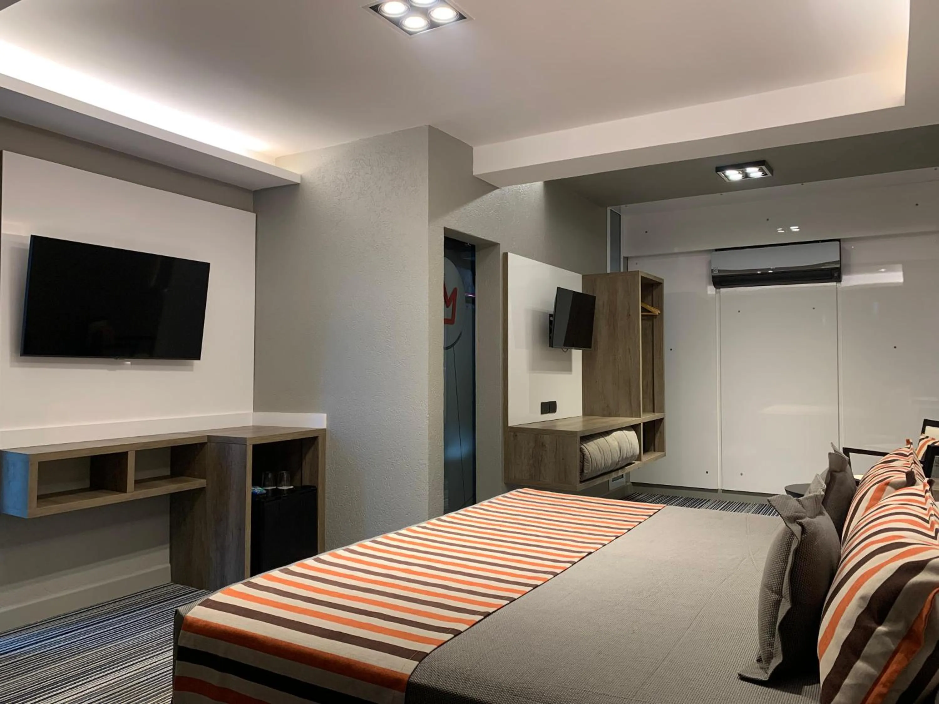 Communal lounge/ TV room, Bed in Benjamín I