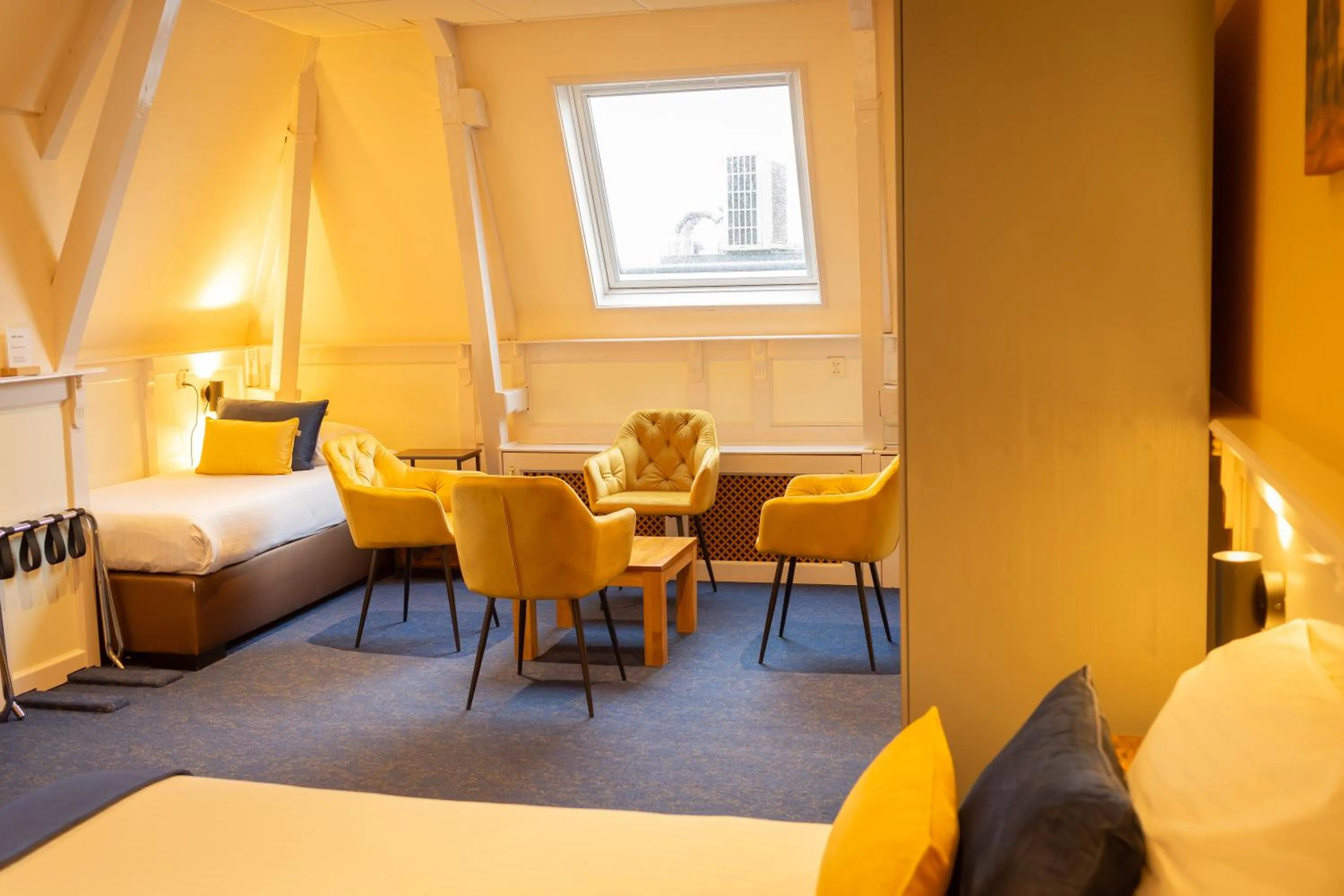 Bed in Hotel de Gulden Leeuw