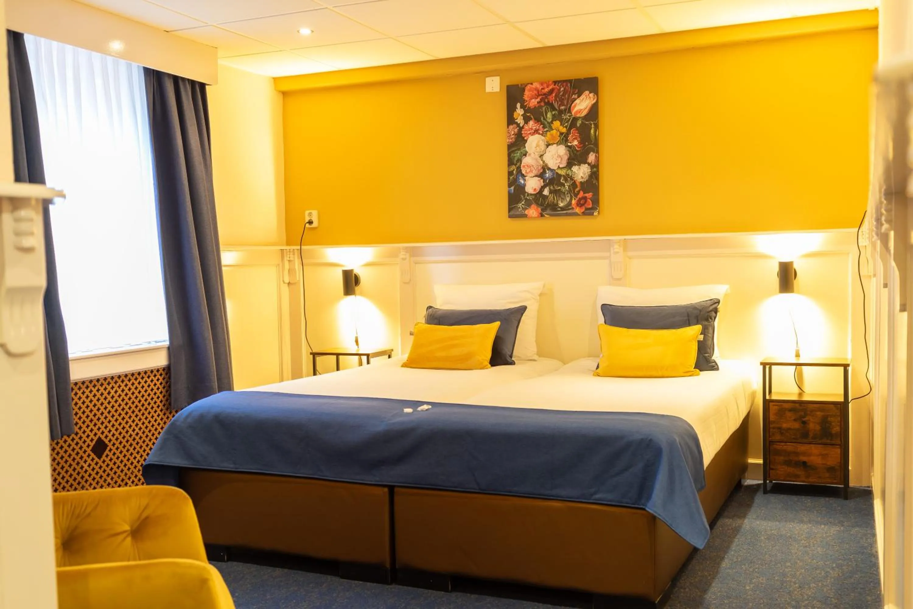 Bed in Hotel de Gulden Leeuw