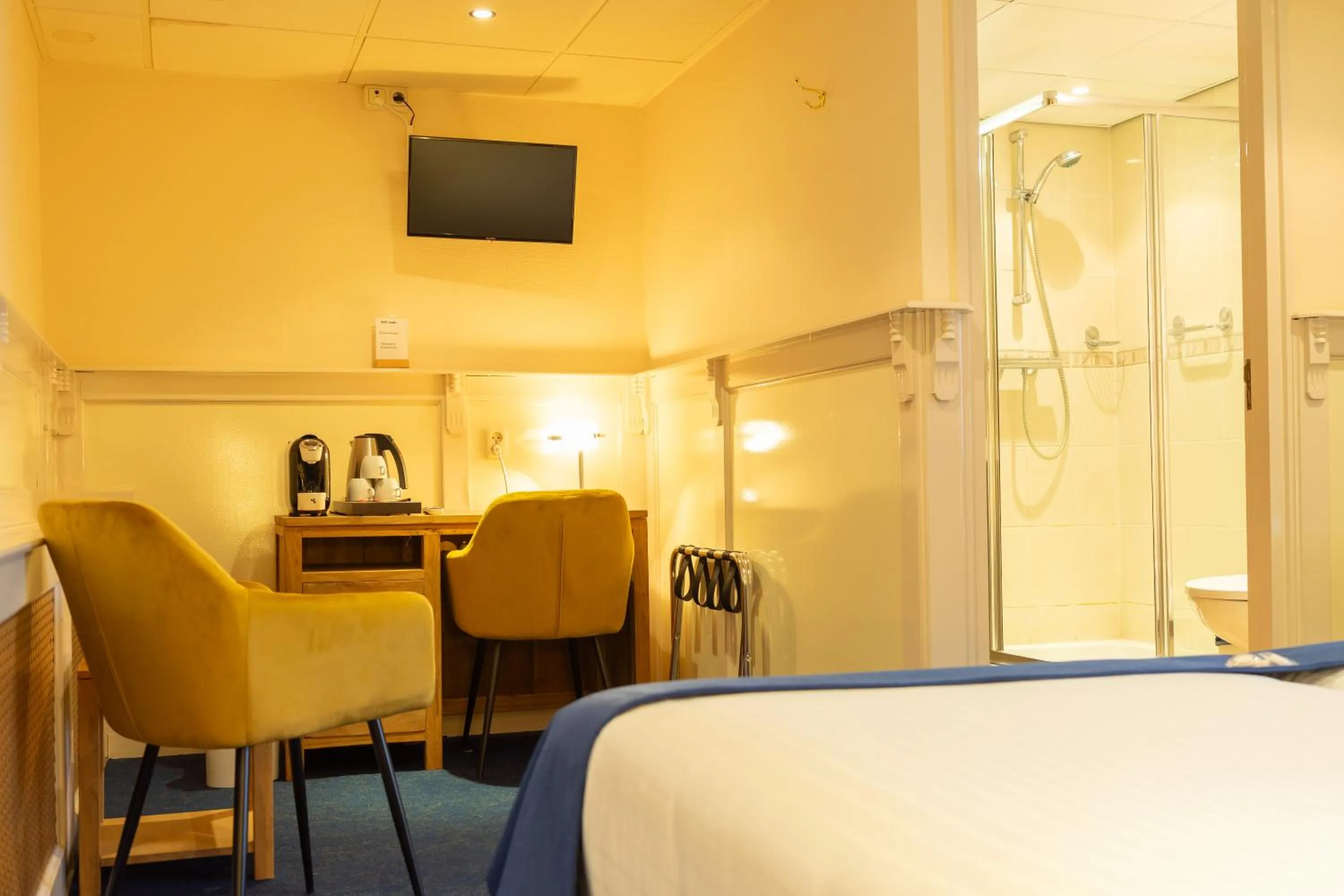 Bed in Hotel de Gulden Leeuw