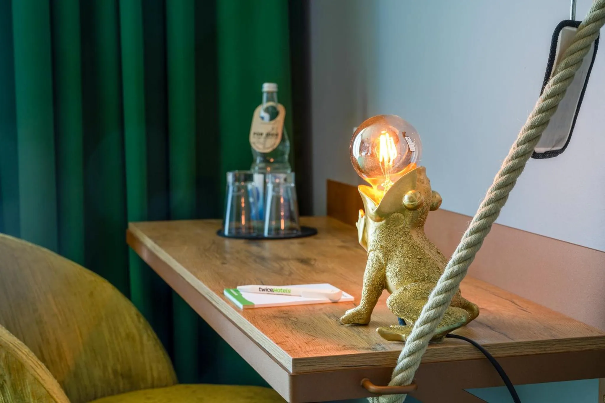 Decorative detail in mightyTwice Hotel Achern