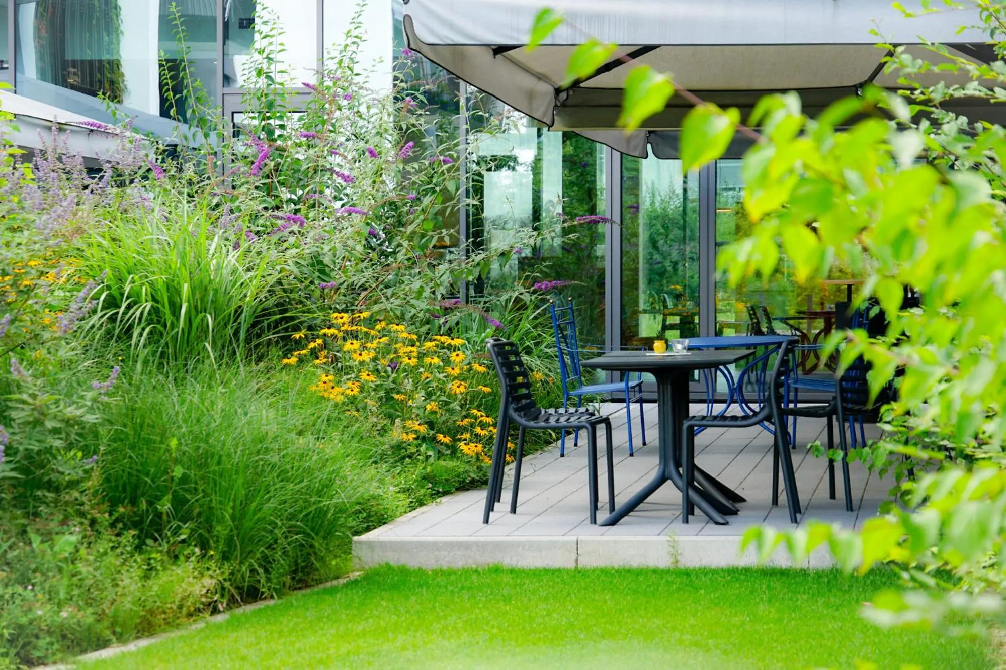 Balcony/Terrace in mightyTwice Hotel Achern