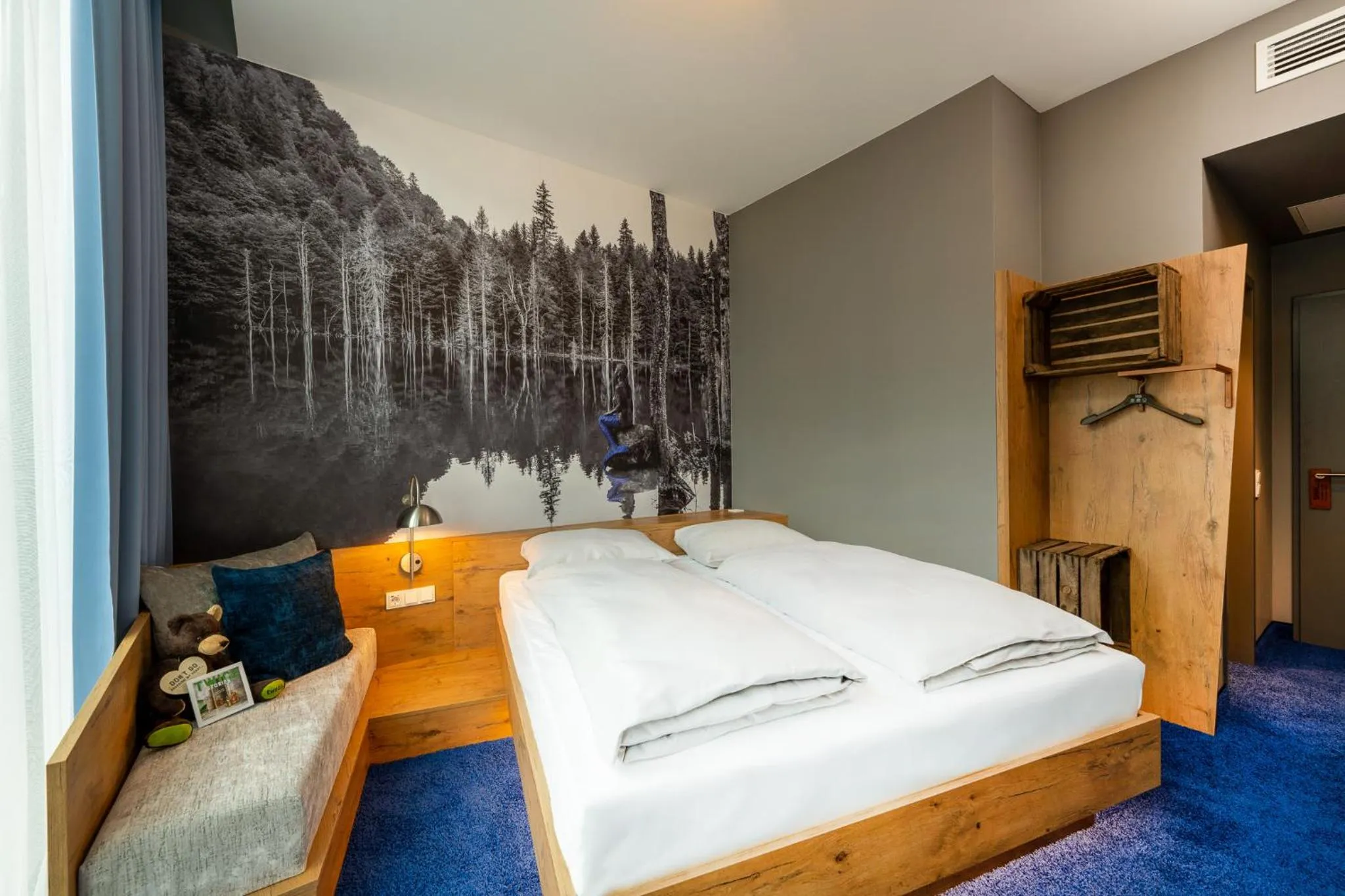 Photo of the whole room, Bed in mightyTwice Hotel Achern