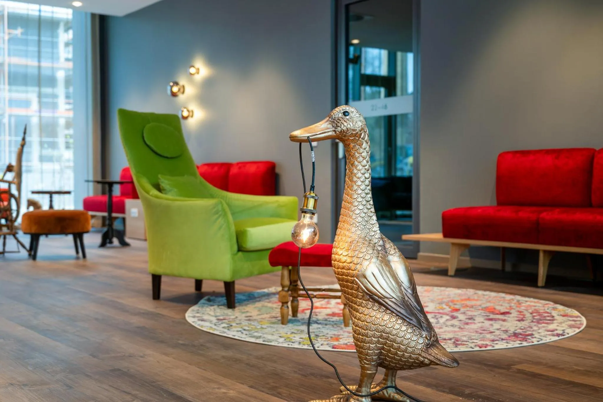 Lounge or bar in mightyTwice Hotel Achern