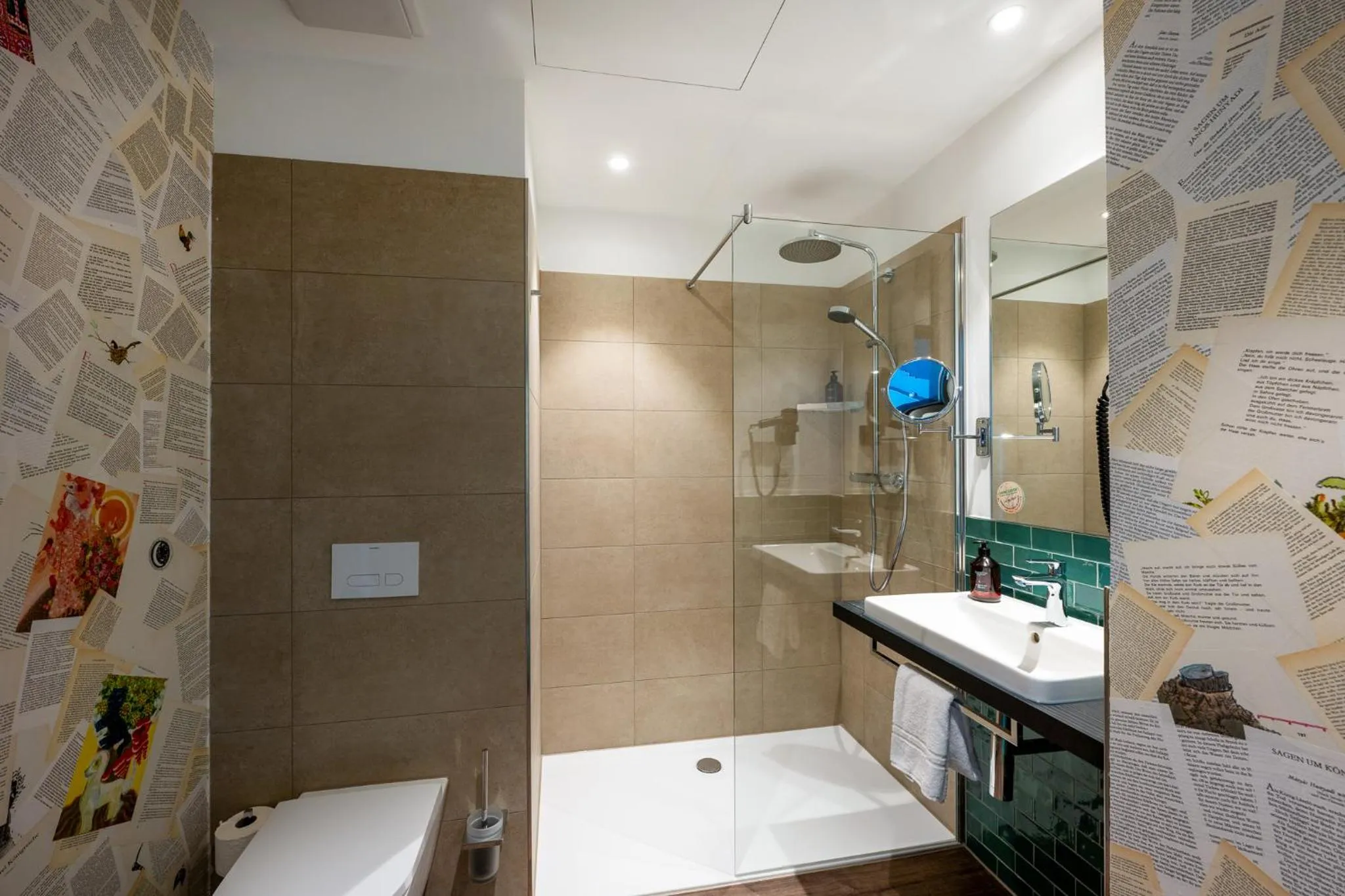 Bathroom in mightyTwice Hotel Achern