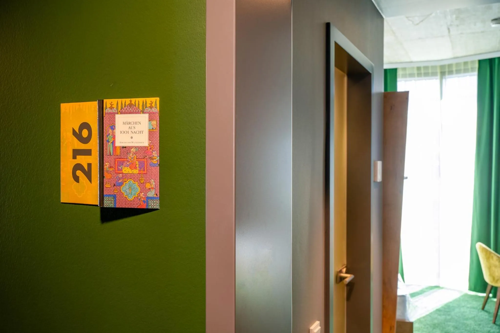 Decorative detail in mightyTwice Hotel Achern