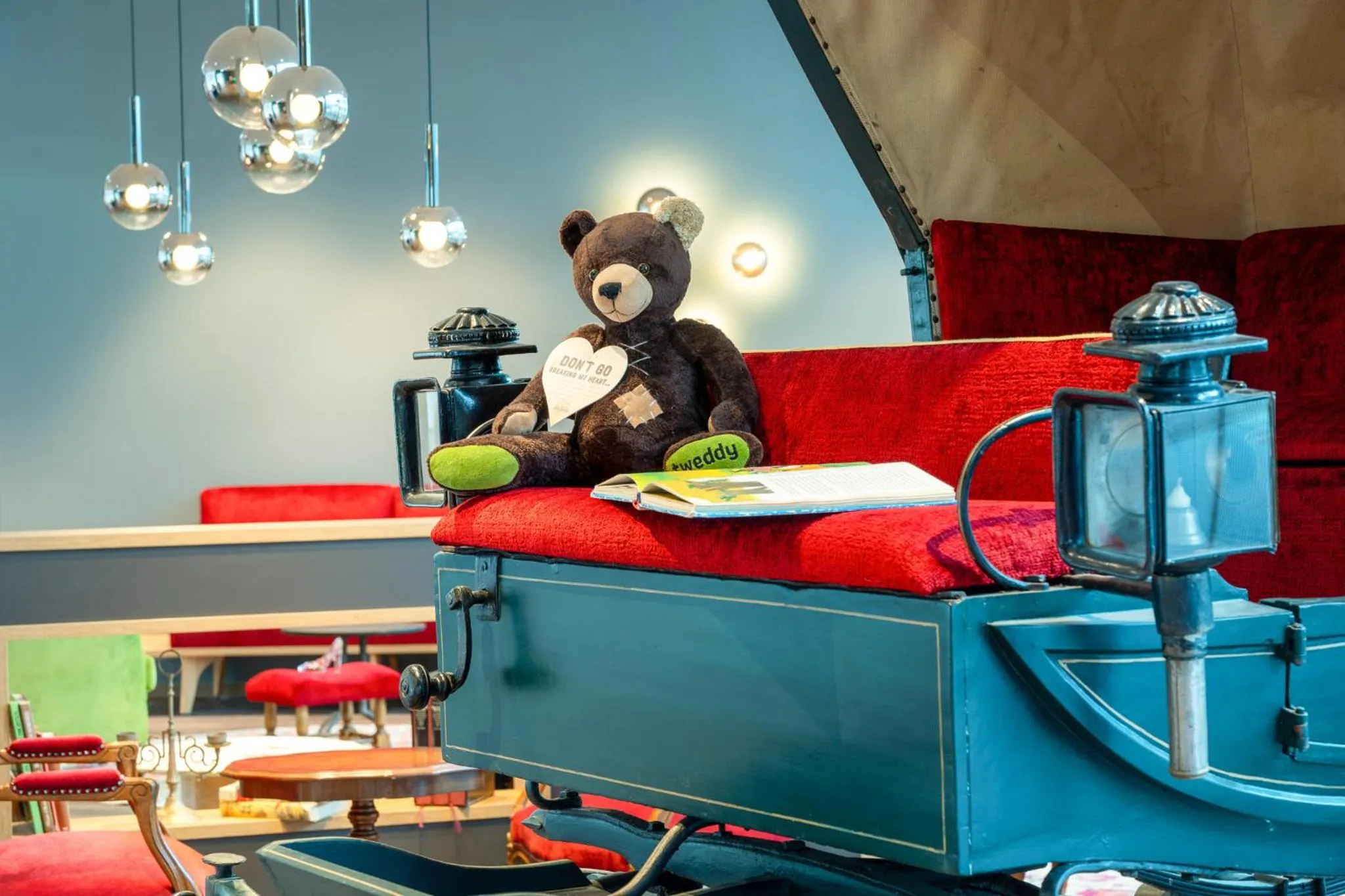 Decorative detail in mightyTwice Hotel Achern