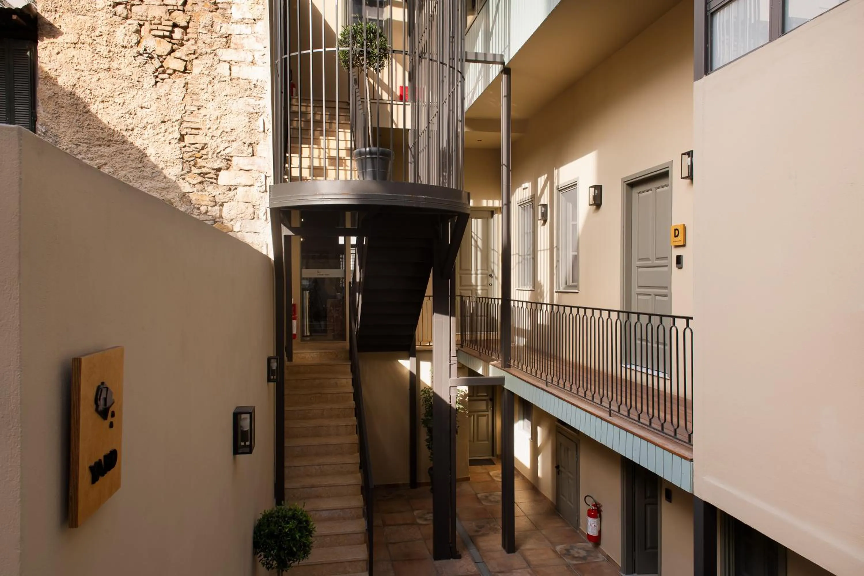 Property building in Living Yard Acropolis