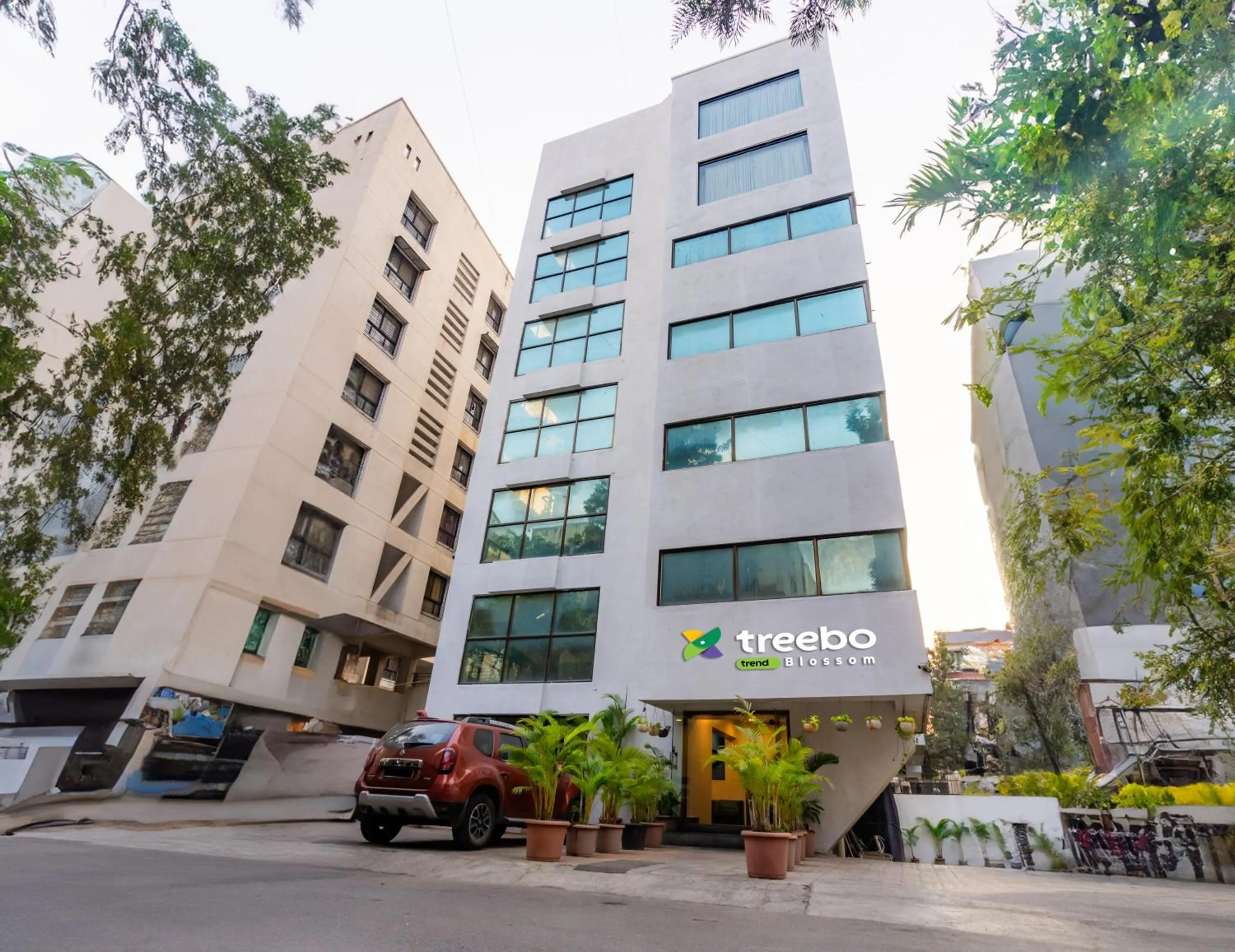 Facade/entrance in Treebo Blossom - Viman Nagar