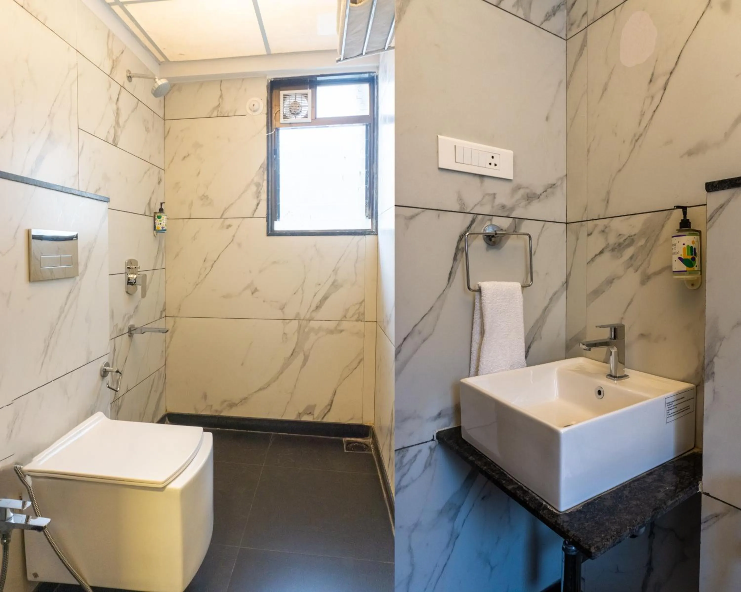 Bathroom in Treebo Blossom - Viman Nagar