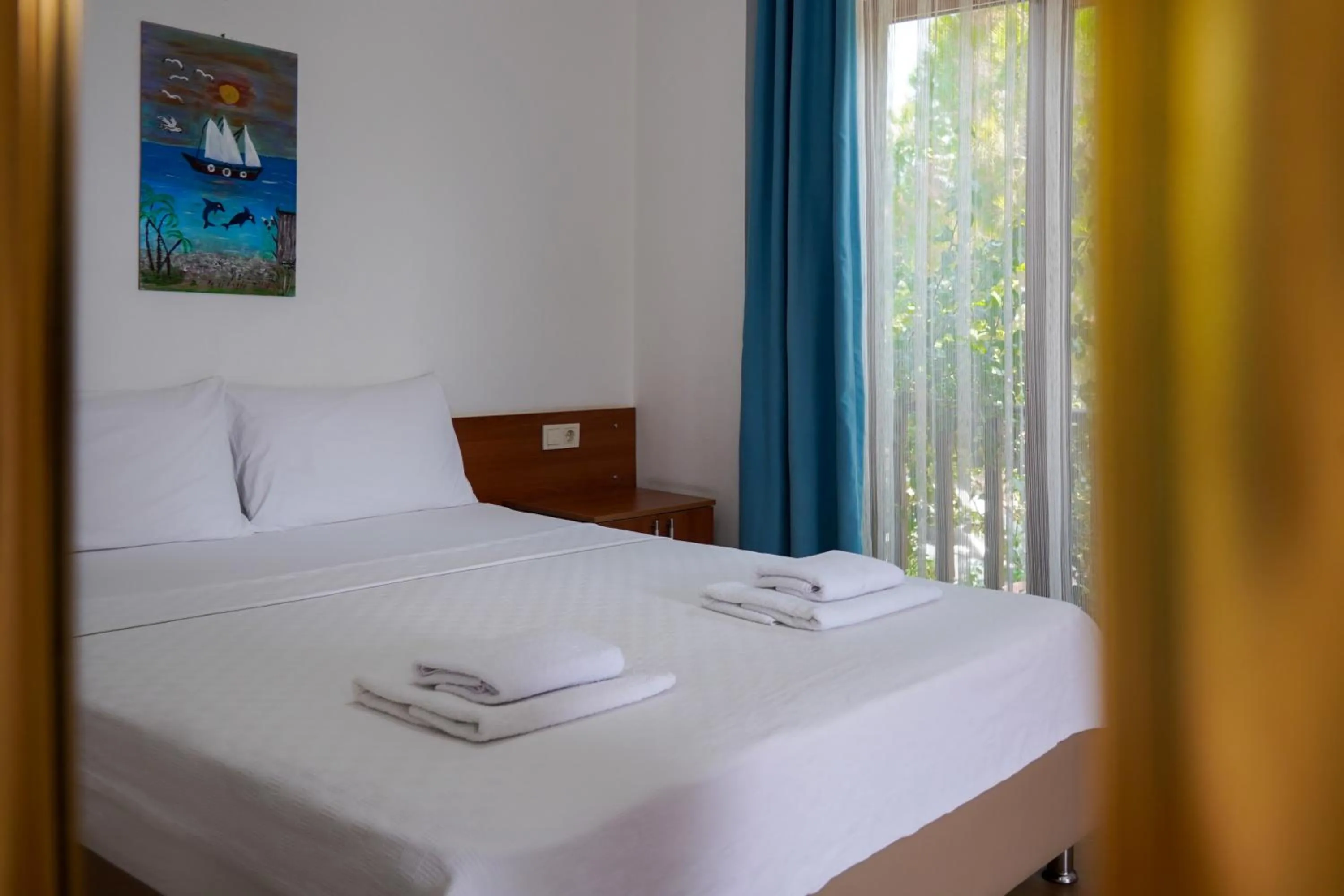 Bed in Akyaka Nehir Butik Otel