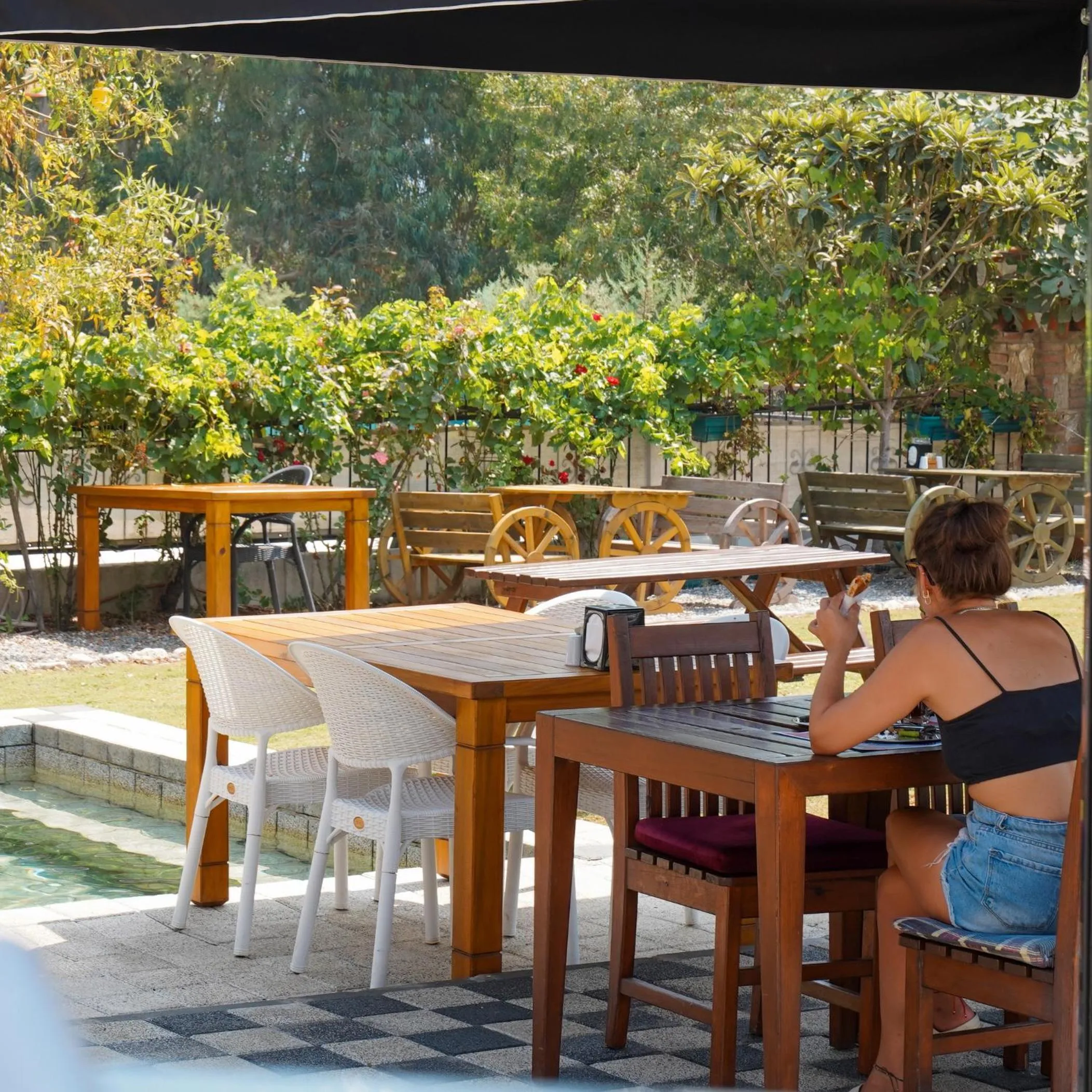 Garden in Akyaka Nehir Butik Otel