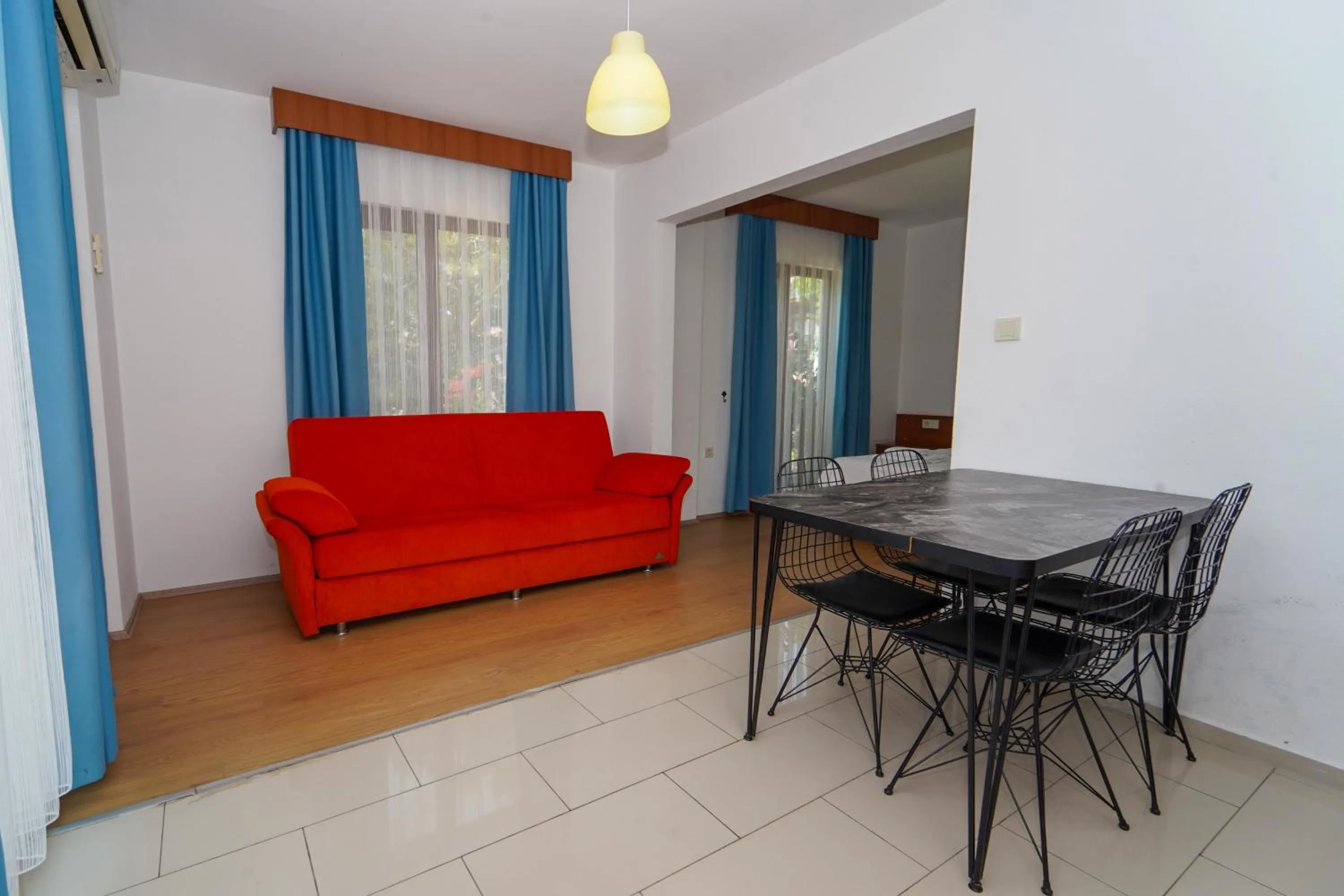 Seating area in Akyaka Nehir Butik Otel