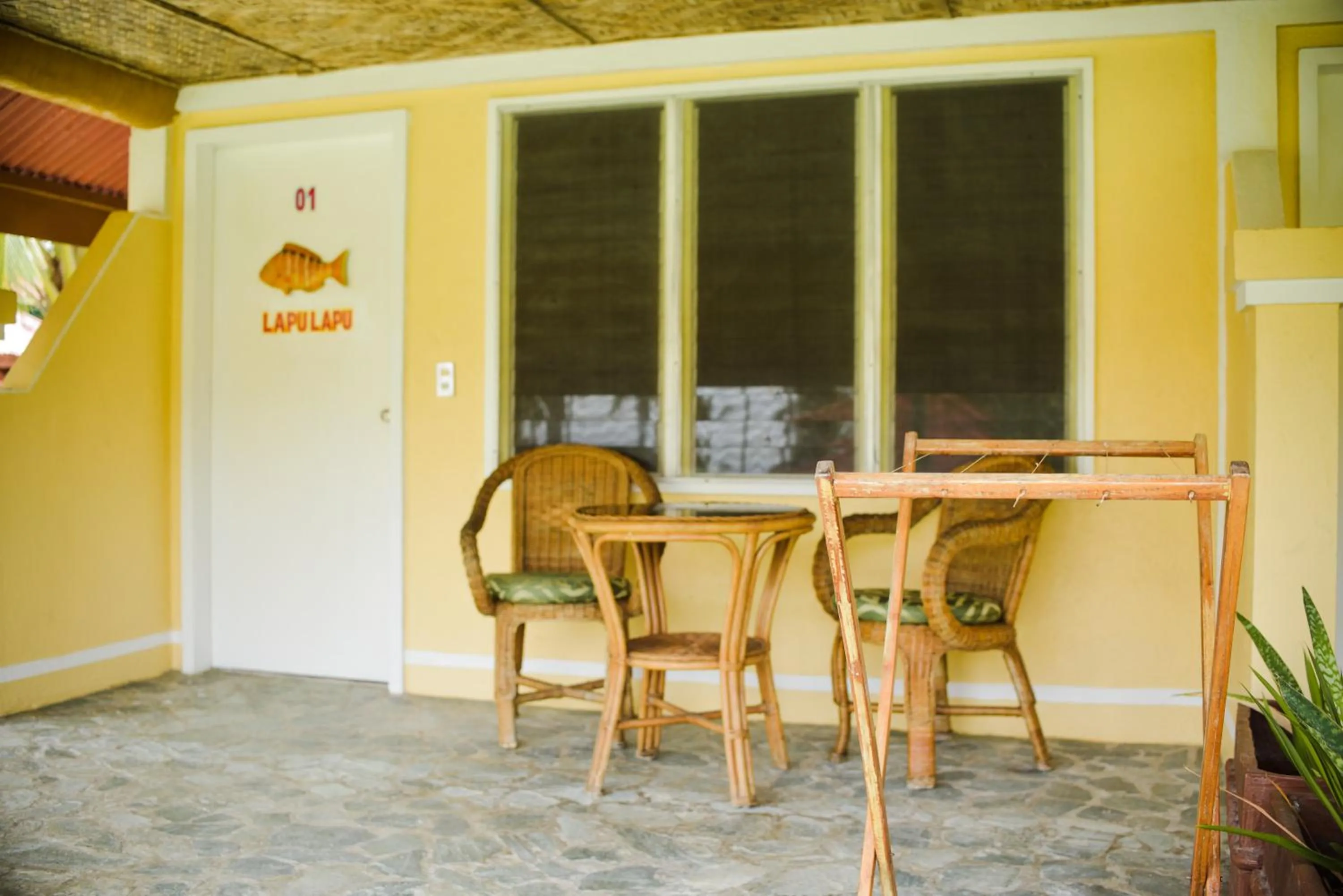 Facade/entrance in Whispering Palms Island Resort