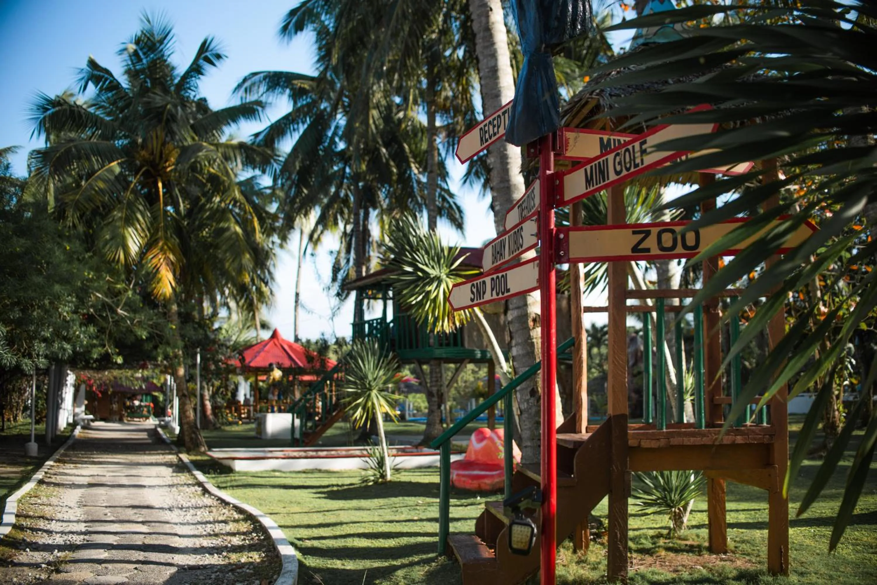 Garden in Whispering Palms Island Resort