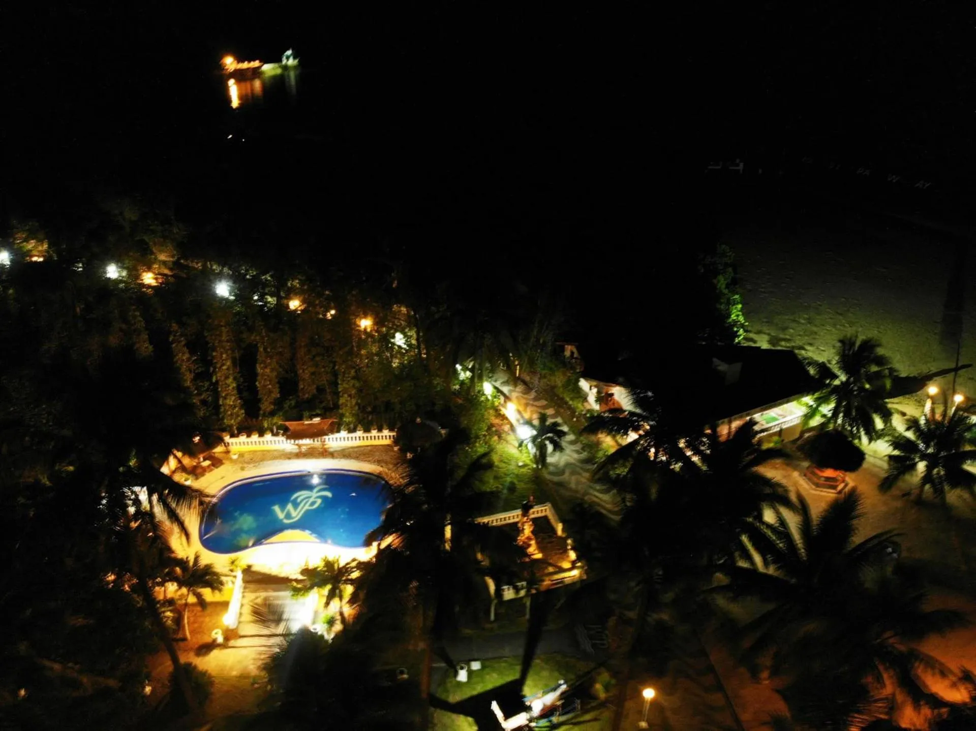 Night in Whispering Palms Island Resort