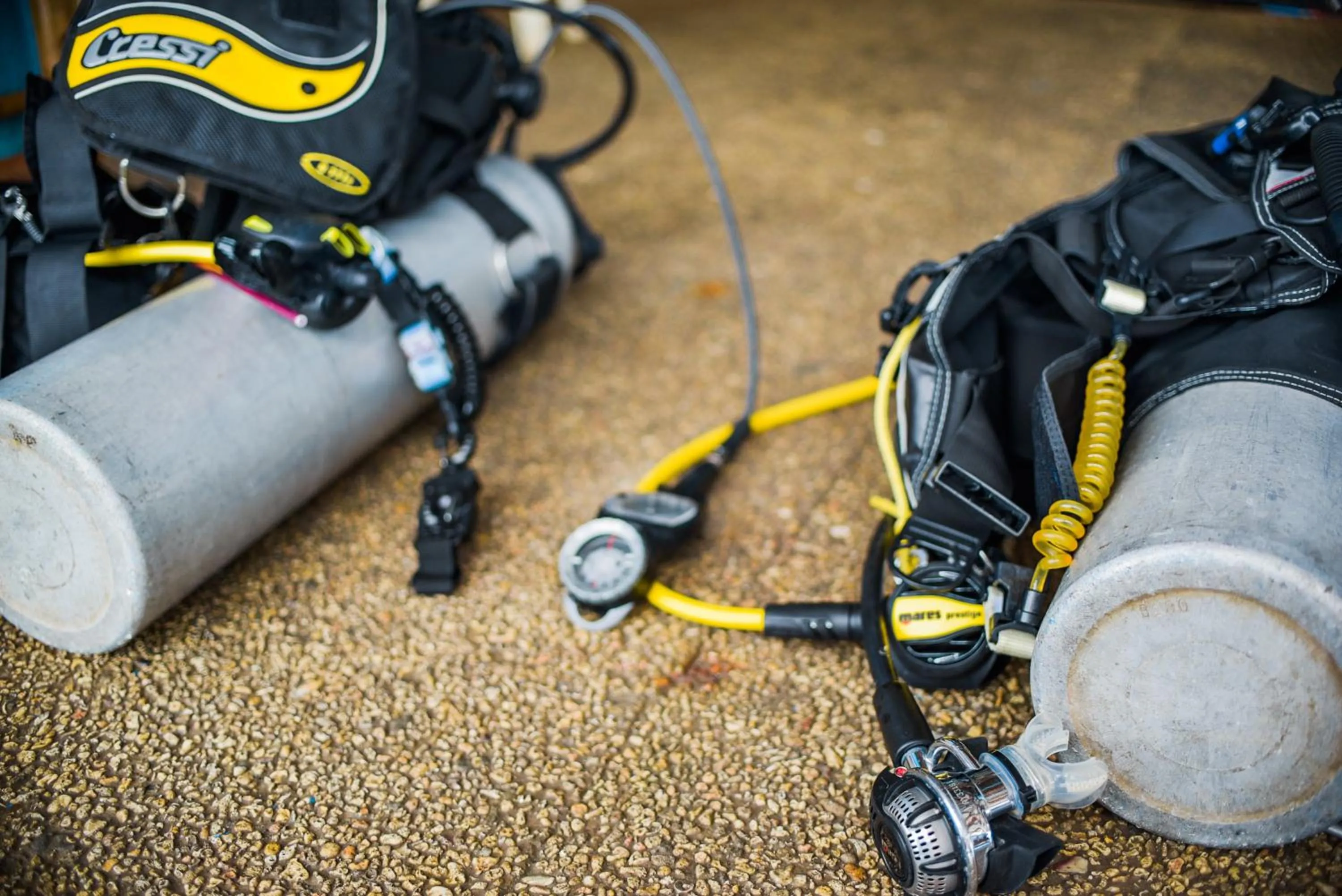 Diving in Whispering Palms Island Resort