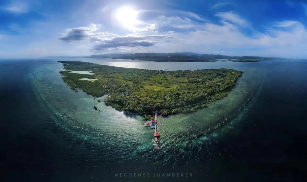 Bird's eye view in Whispering Palms Island Resort