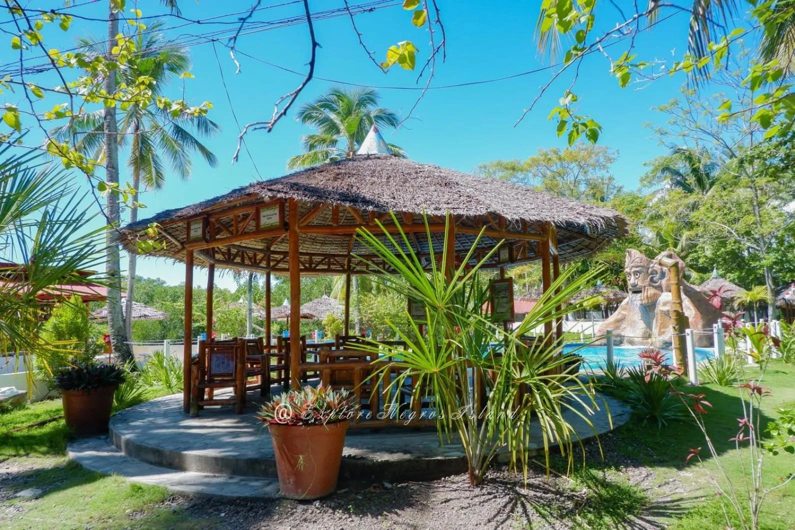 Garden in Whispering Palms Island Resort