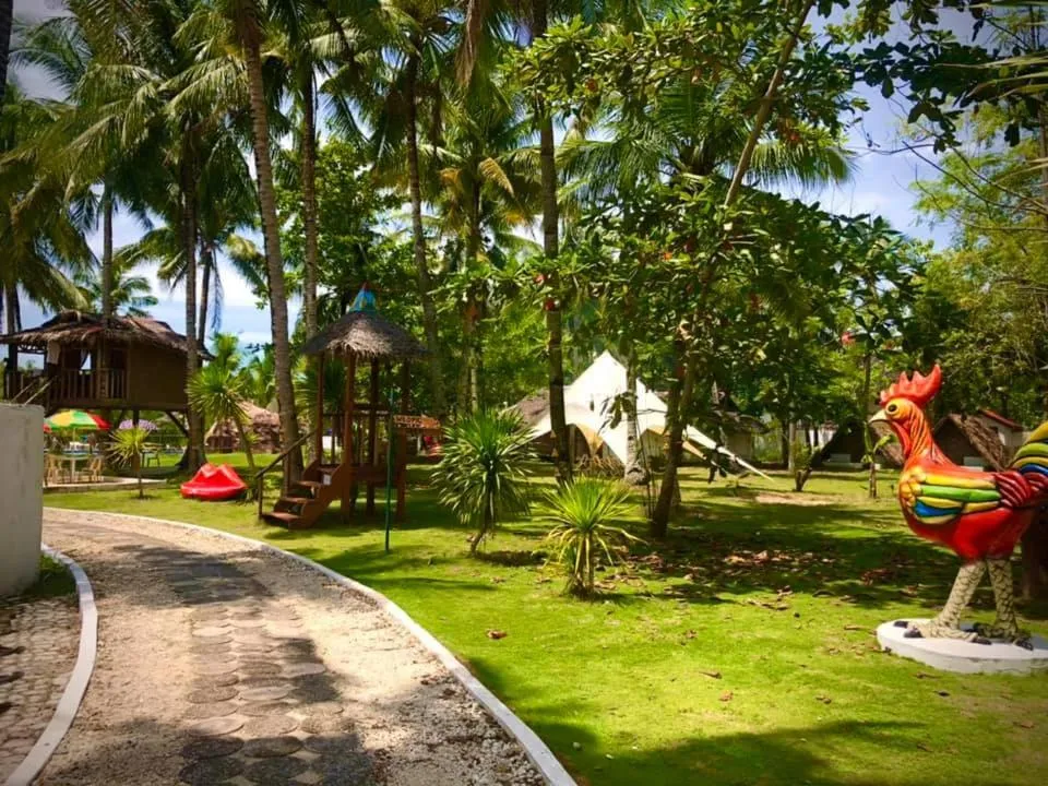Garden in Whispering Palms Island Resort