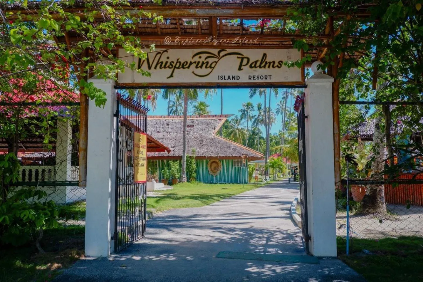 Location in Whispering Palms Island Resort