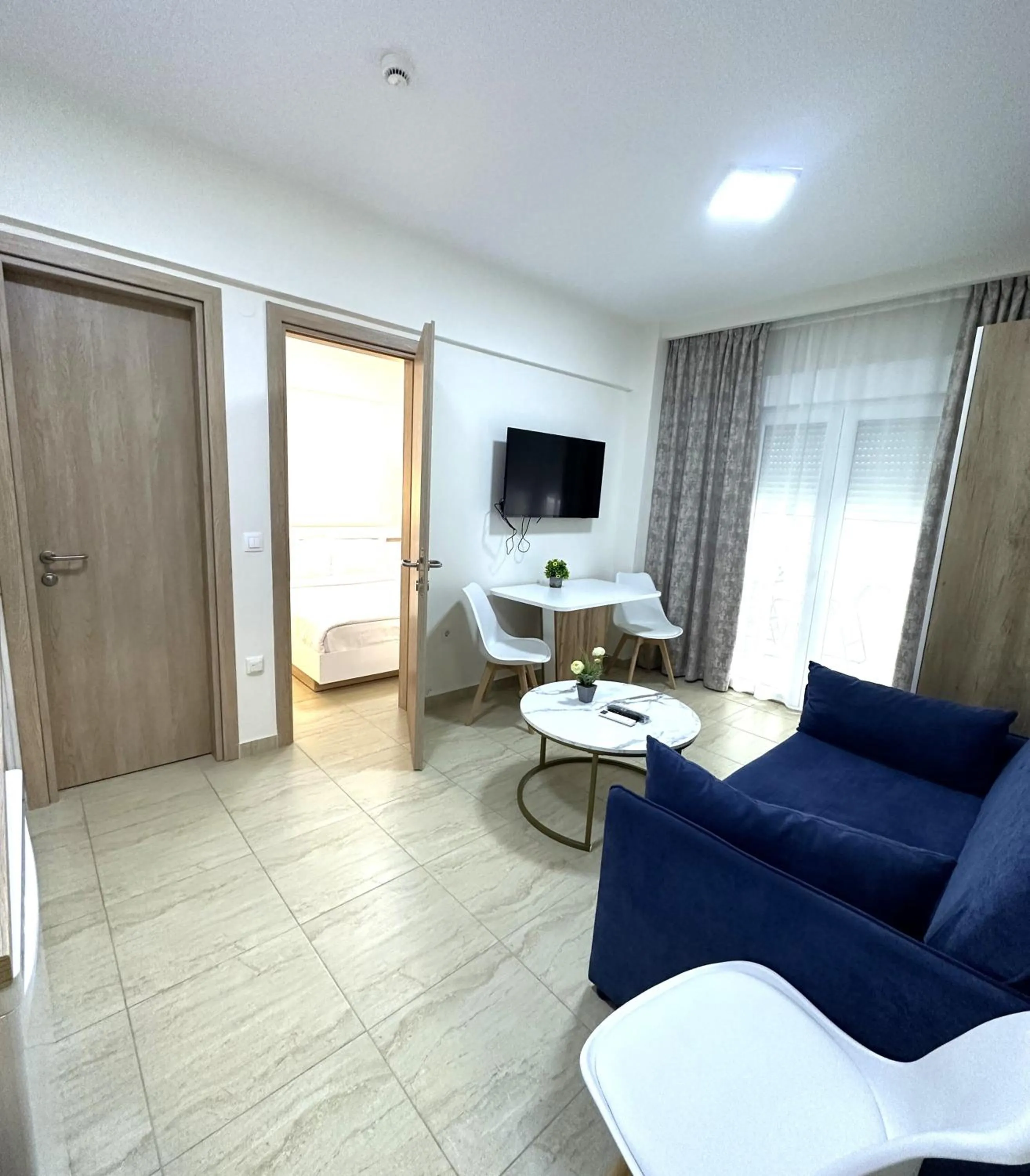 Living room in Navarino Luxe Suites