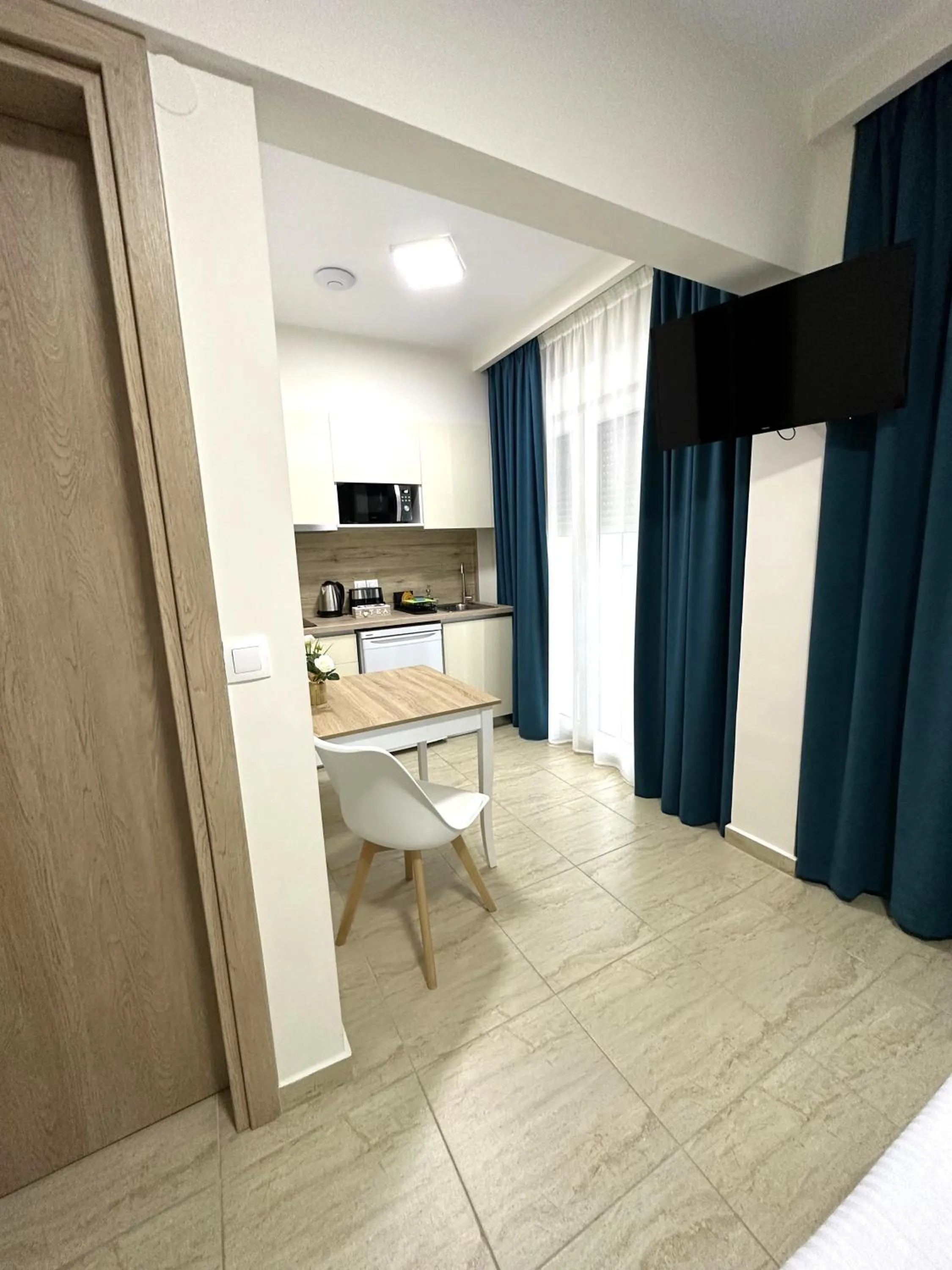 Dining area in Navarino Luxe Suites