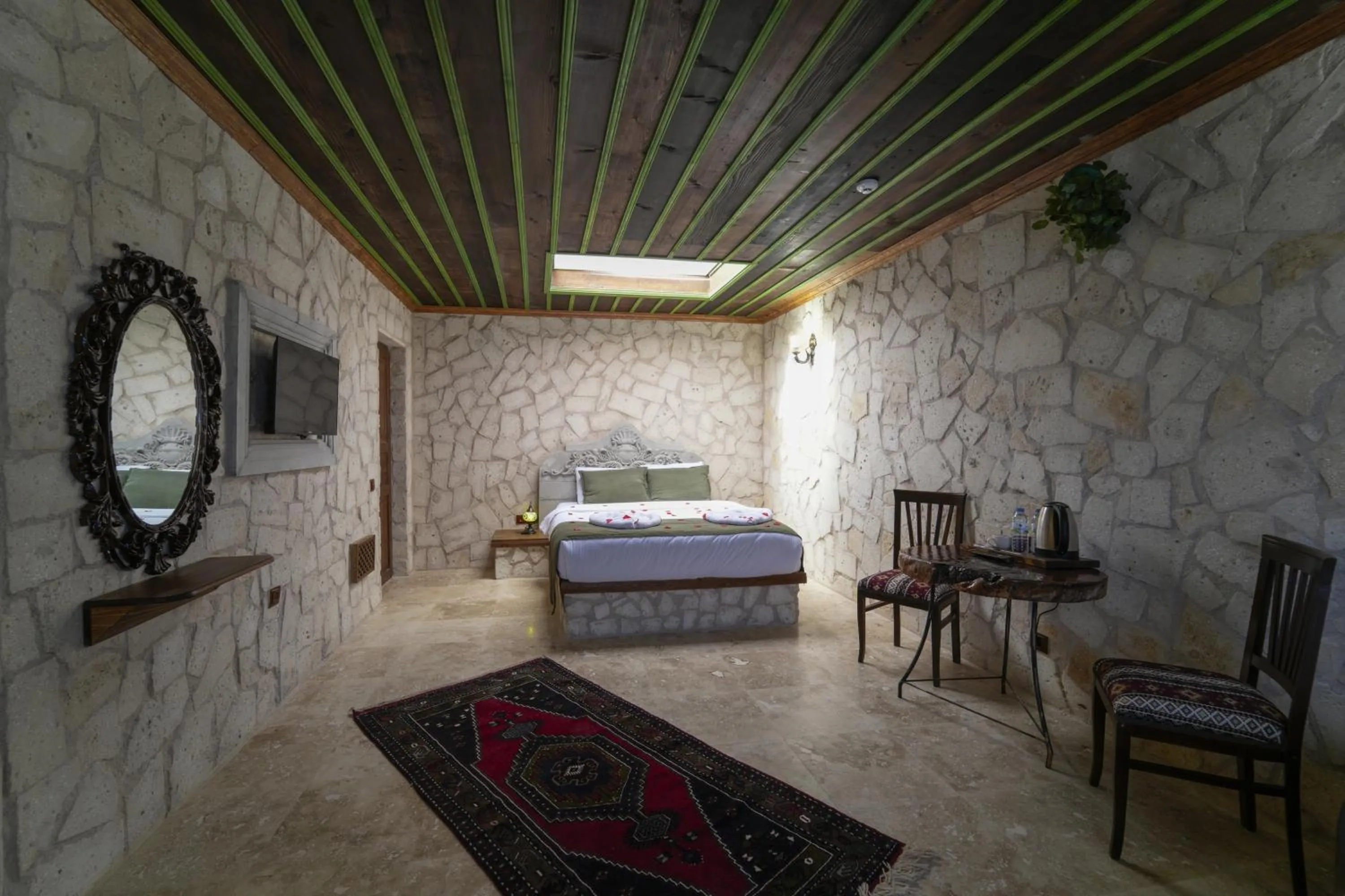 Bed in By Yüksel Cave