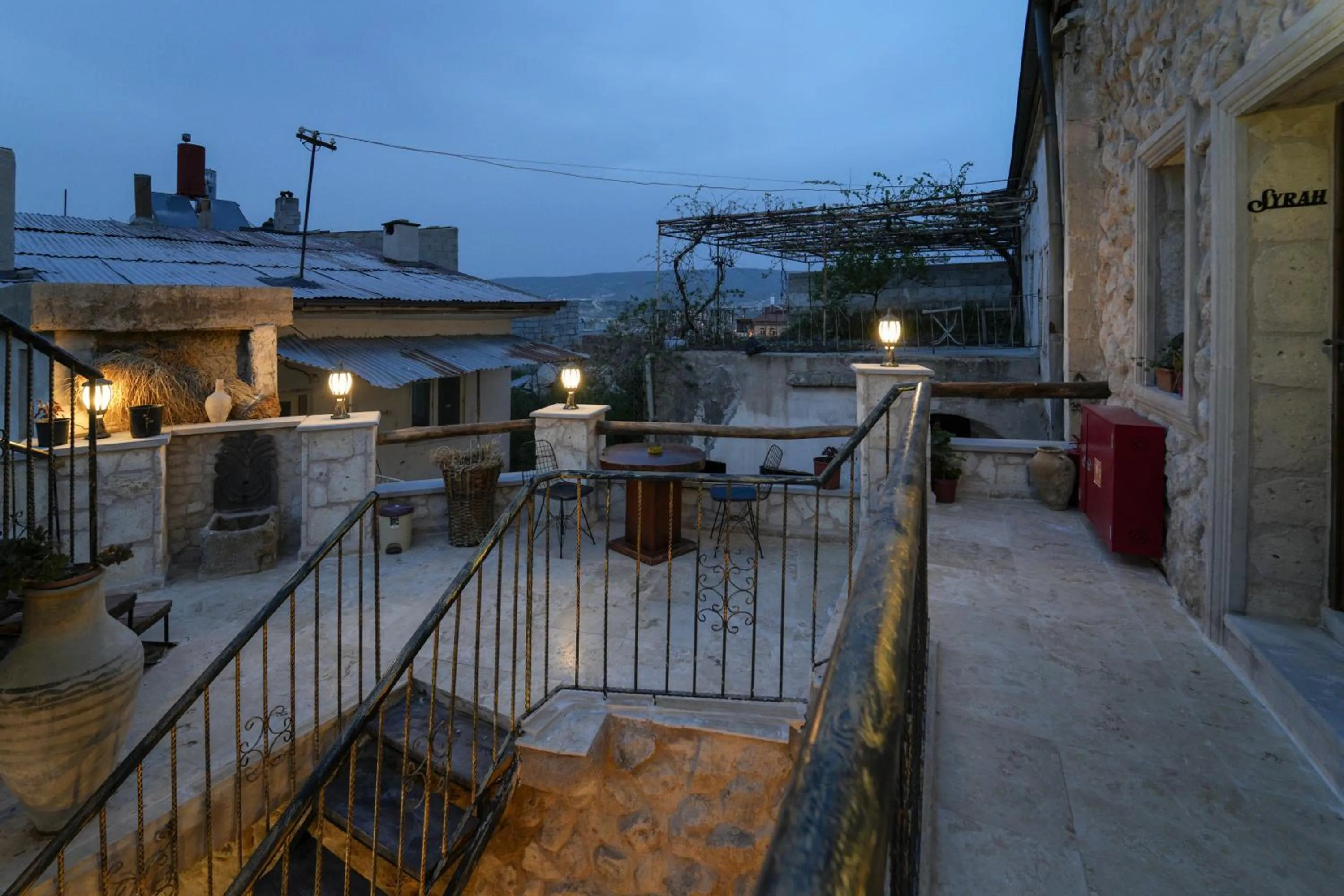 Balcony/Terrace in By Yüksel Cave
