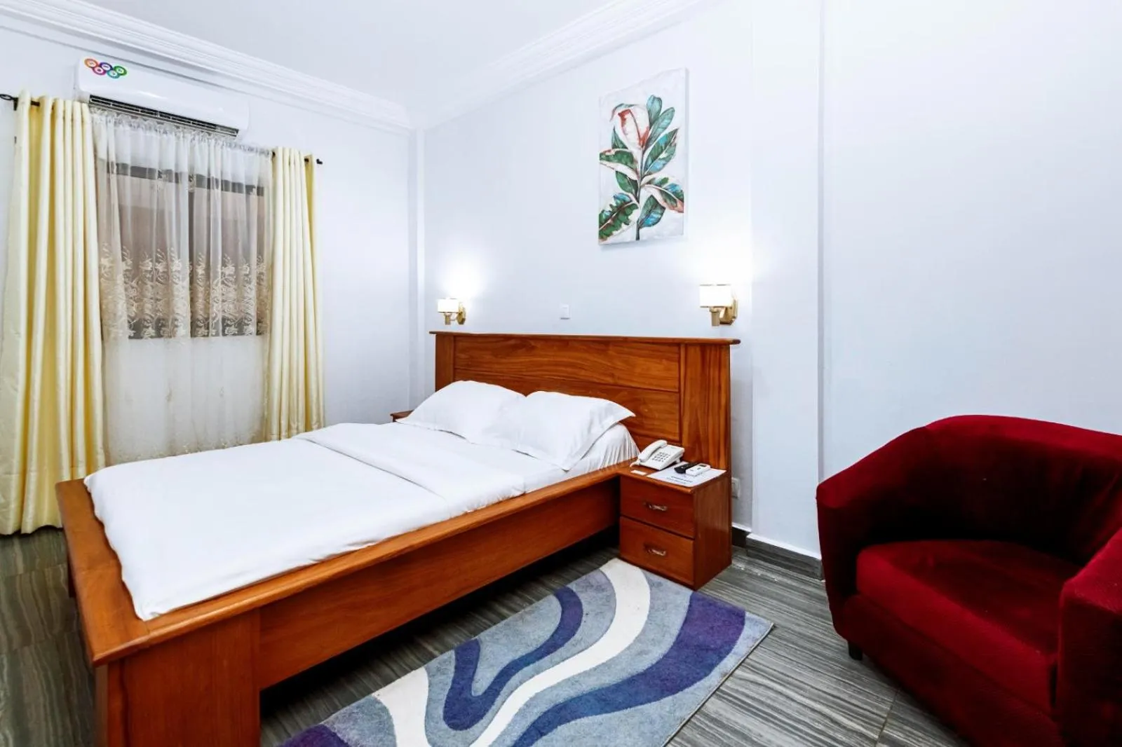 Bed in HOTEL DE L'OCEAN KRIBI